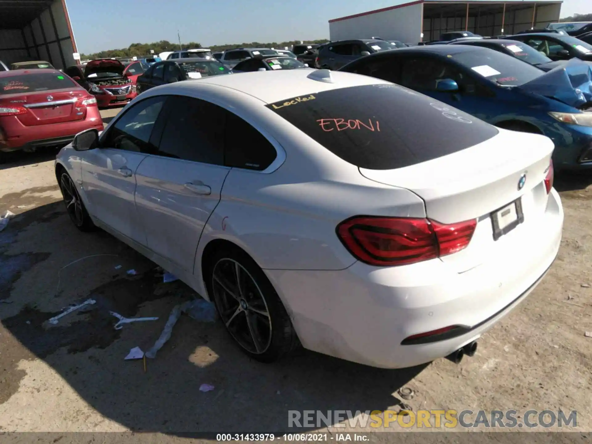 3 Photograph of a damaged car WBA4J1C51KBM13769 BMW 4 SERIES 2019