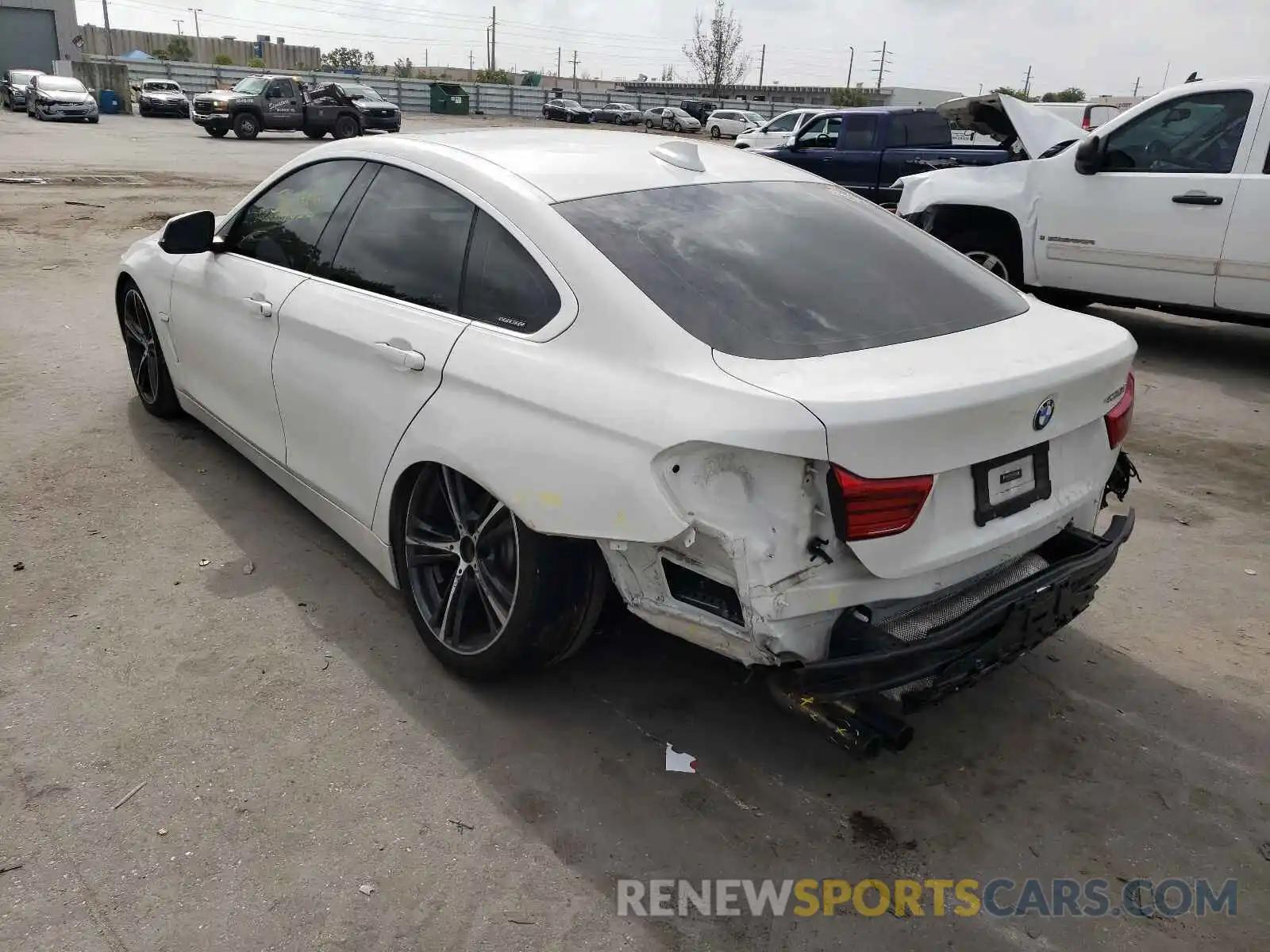 3 Photograph of a damaged car WBA4J1C51KBM16199 BMW 4 SERIES 2019