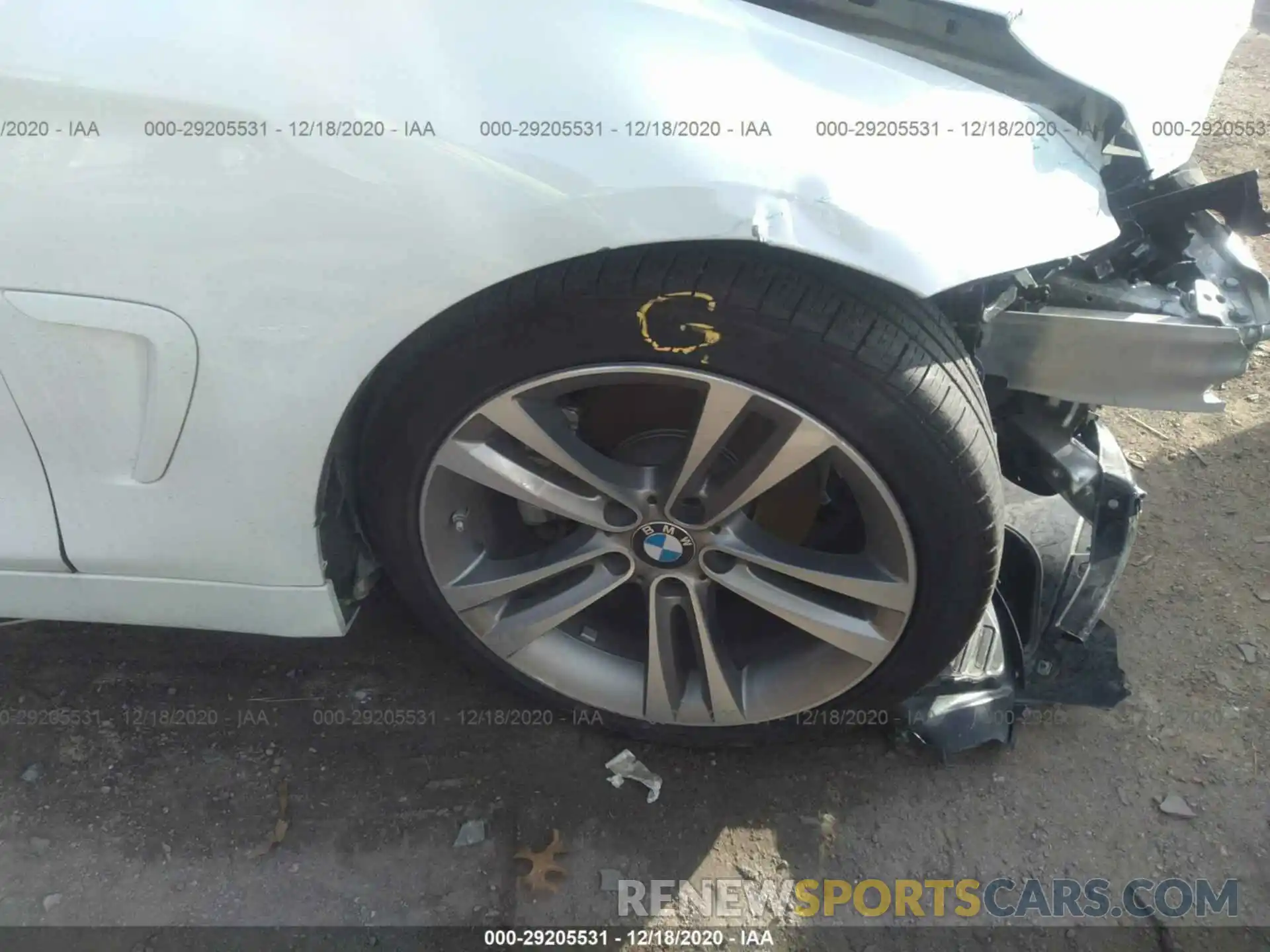 14 Фотография поврежденного автомобиля WBA4J1C51KBM16817 BMW 4 SERIES 2019