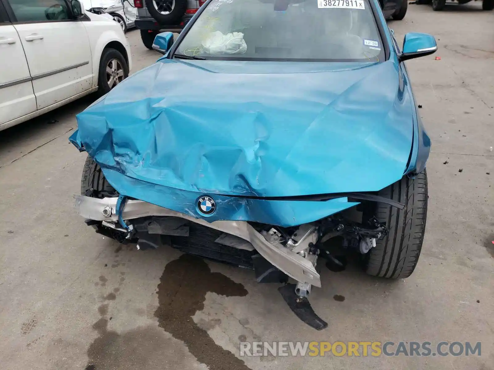 9 Фотография поврежденного автомобиля WBA4J1C51KBM16882 BMW 4 SERIES 2019