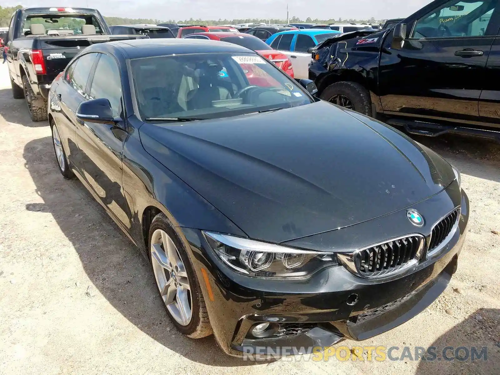 1 Photograph of a damaged car WBA4J1C51KBM17840 BMW 4 SERIES 2019