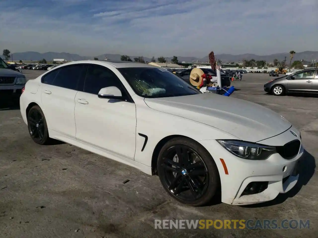 1 Photograph of a damaged car WBA4J1C51KBM18308 BMW 4 SERIES 2019