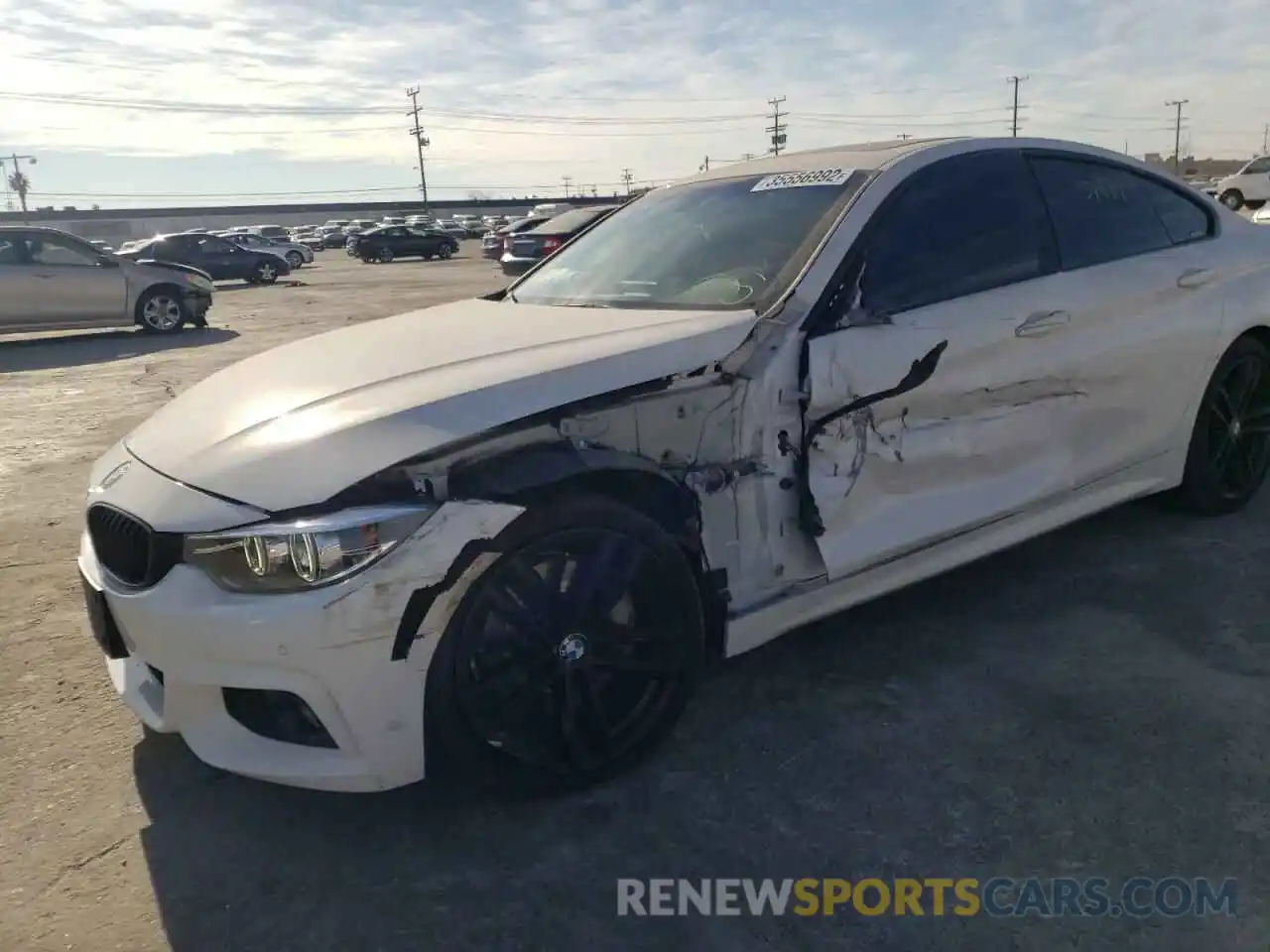 9 Photograph of a damaged car WBA4J1C51KBM18308 BMW 4 SERIES 2019