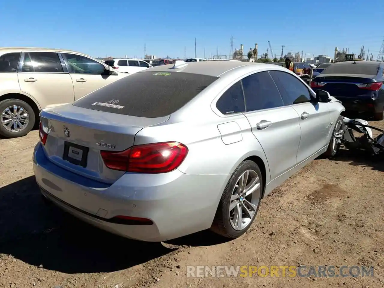 4 Photograph of a damaged car WBA4J1C51KBM18566 BMW 4 SERIES 2019