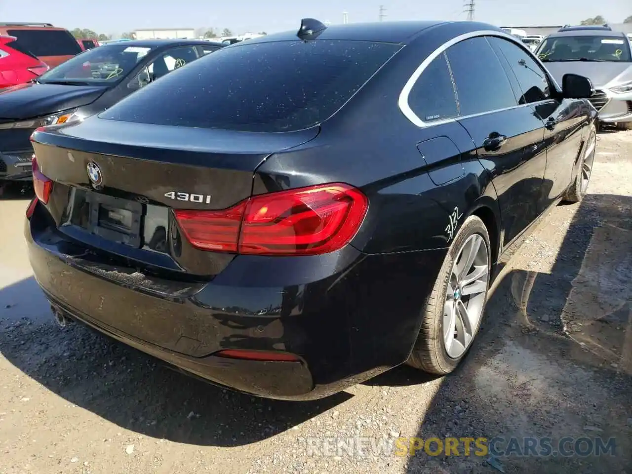 4 Фотография поврежденного автомобиля WBA4J1C52KBM12095 BMW 4 SERIES 2019