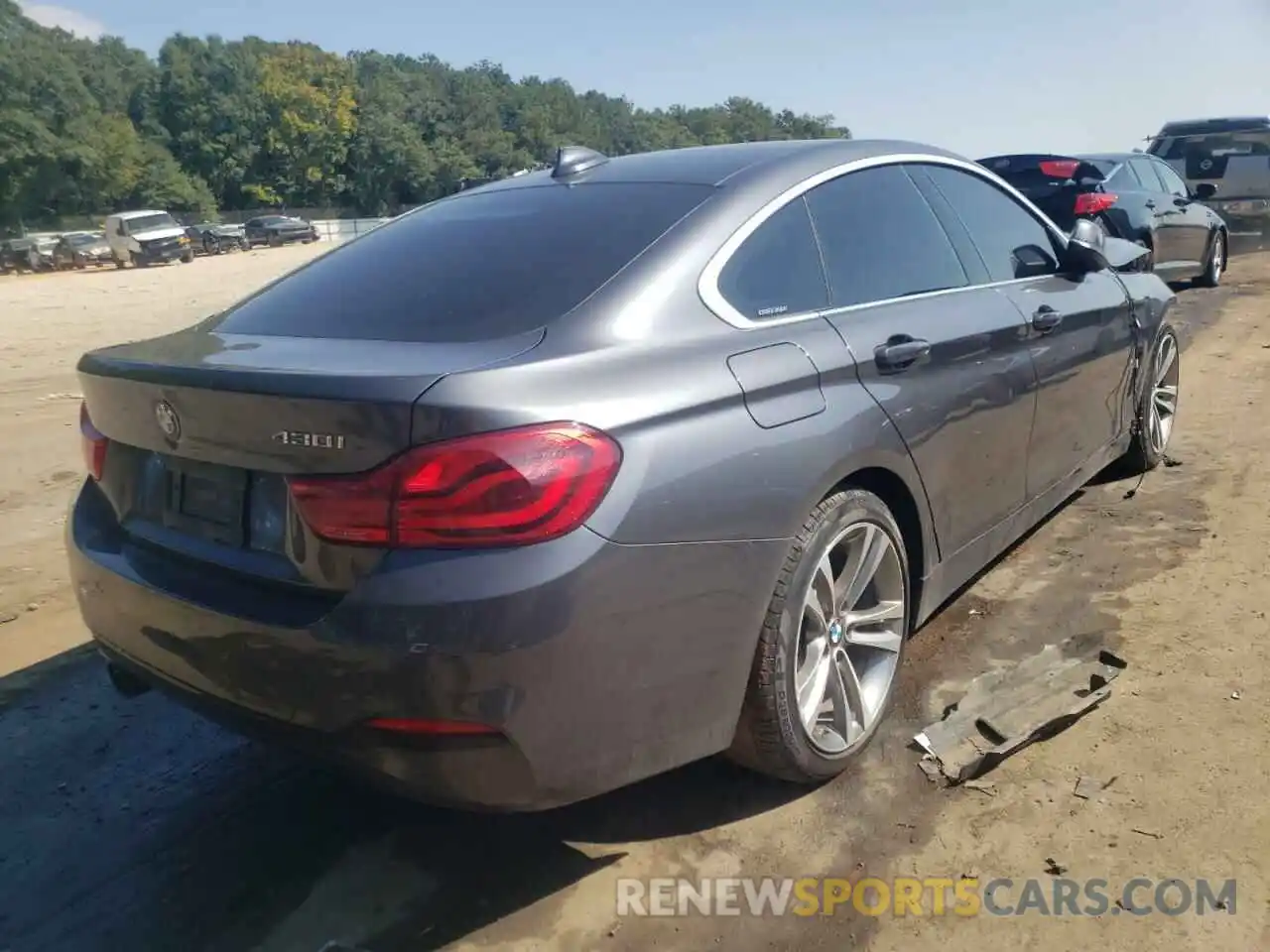 4 Photograph of a damaged car WBA4J1C52KBM12159 BMW 4 SERIES 2019