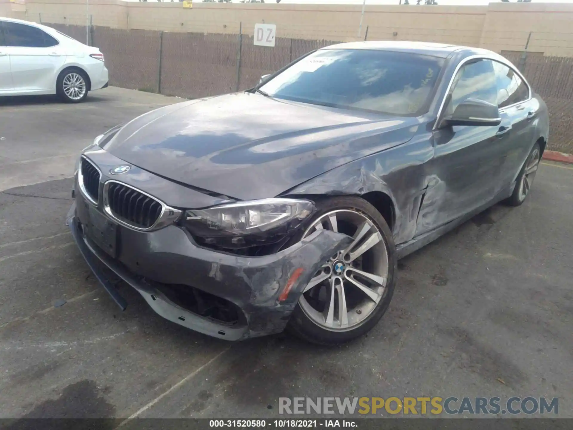 2 Photograph of a damaged car WBA4J1C52KBM12923 BMW 4 SERIES 2019