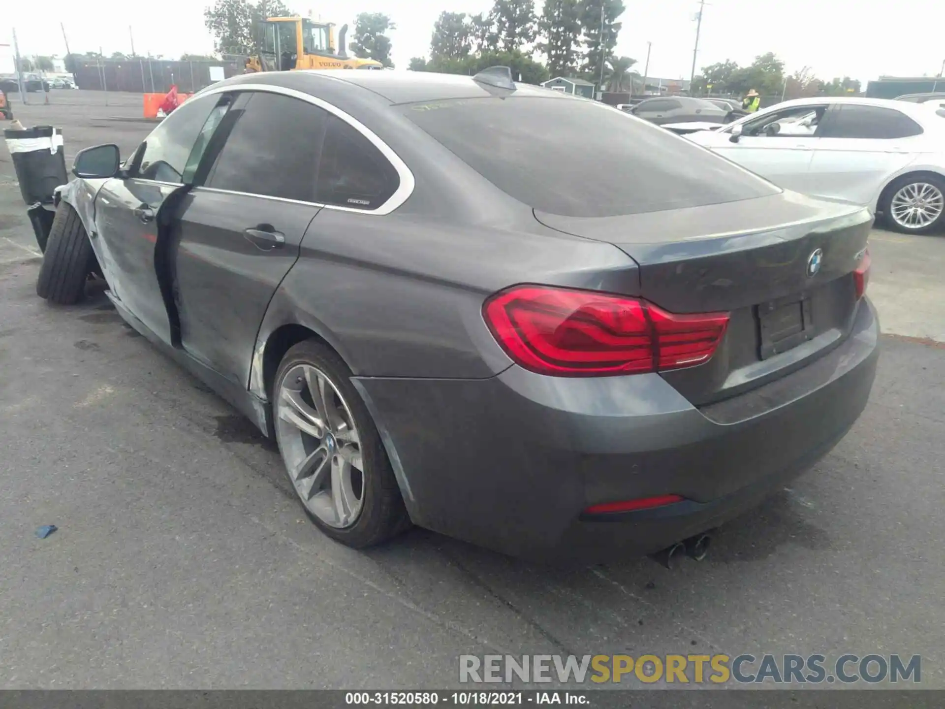 3 Photograph of a damaged car WBA4J1C52KBM12923 BMW 4 SERIES 2019