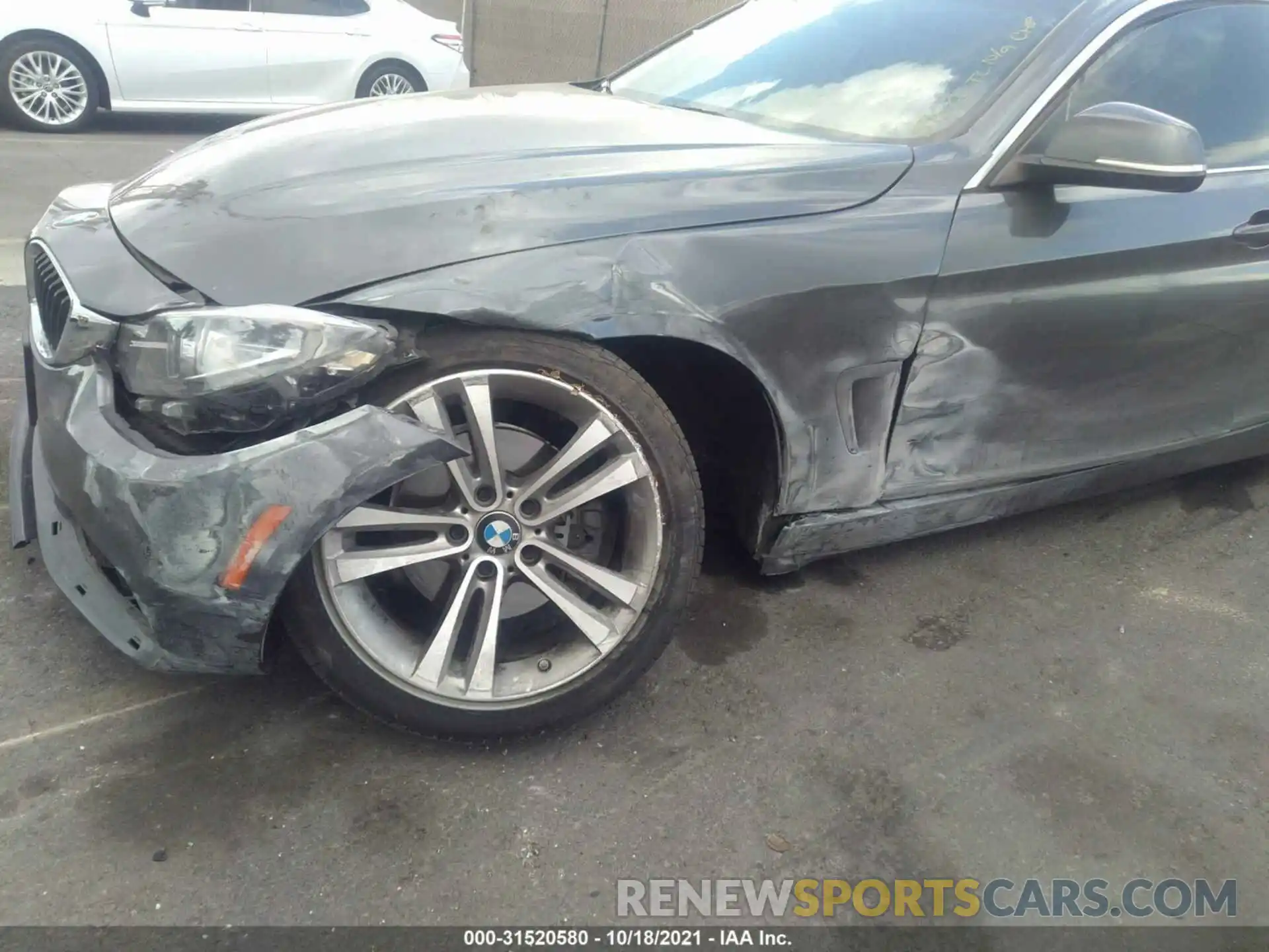 6 Photograph of a damaged car WBA4J1C52KBM12923 BMW 4 SERIES 2019