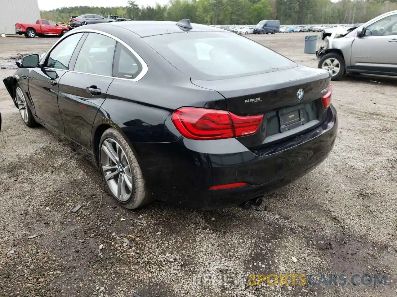 3 Фотография поврежденного автомобиля WBA4J1C52KBM13456 BMW 4 SERIES 2019