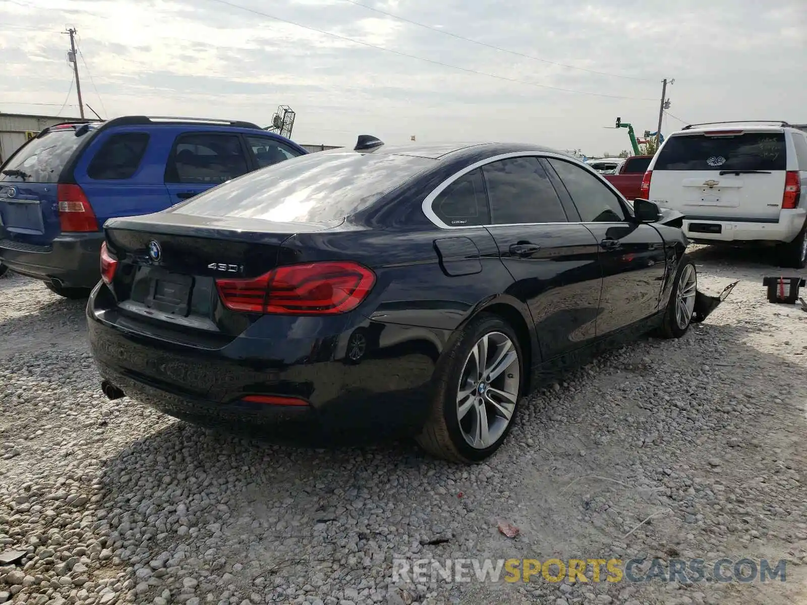 4 Photograph of a damaged car WBA4J1C52KBM14185 BMW 4 SERIES 2019