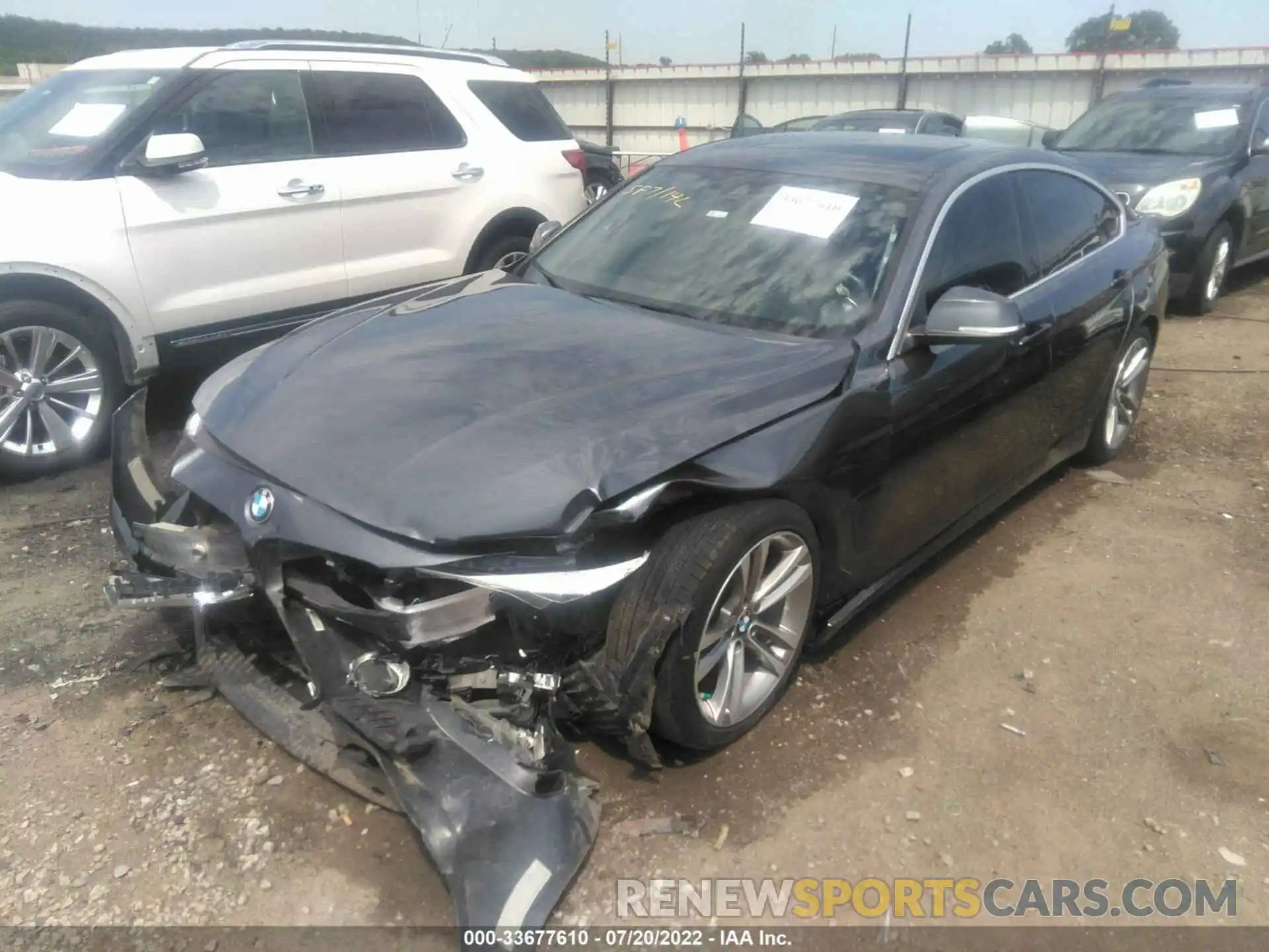 2 Photograph of a damaged car WBA4J1C52KBM14333 BMW 4 SERIES 2019