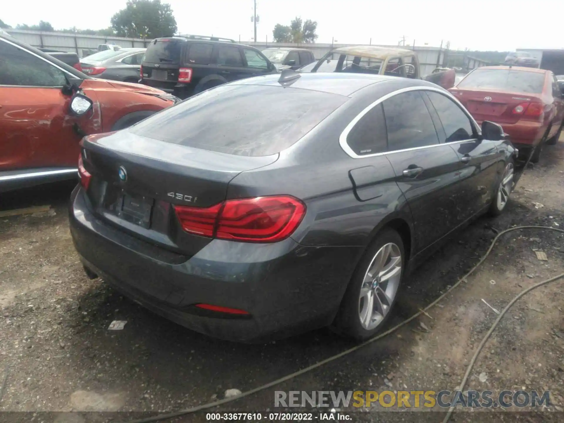 4 Photograph of a damaged car WBA4J1C52KBM14333 BMW 4 SERIES 2019