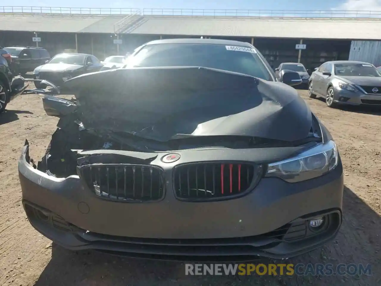 5 Photograph of a damaged car WBA4J1C52KBM16860 BMW 4 SERIES 2019