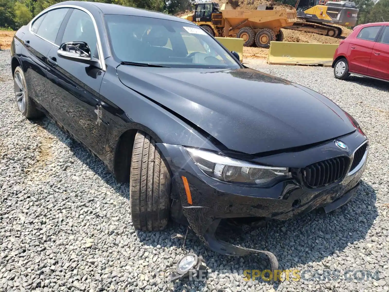 1 Photograph of a damaged car WBA4J1C53KBM12039 BMW 4 SERIES 2019