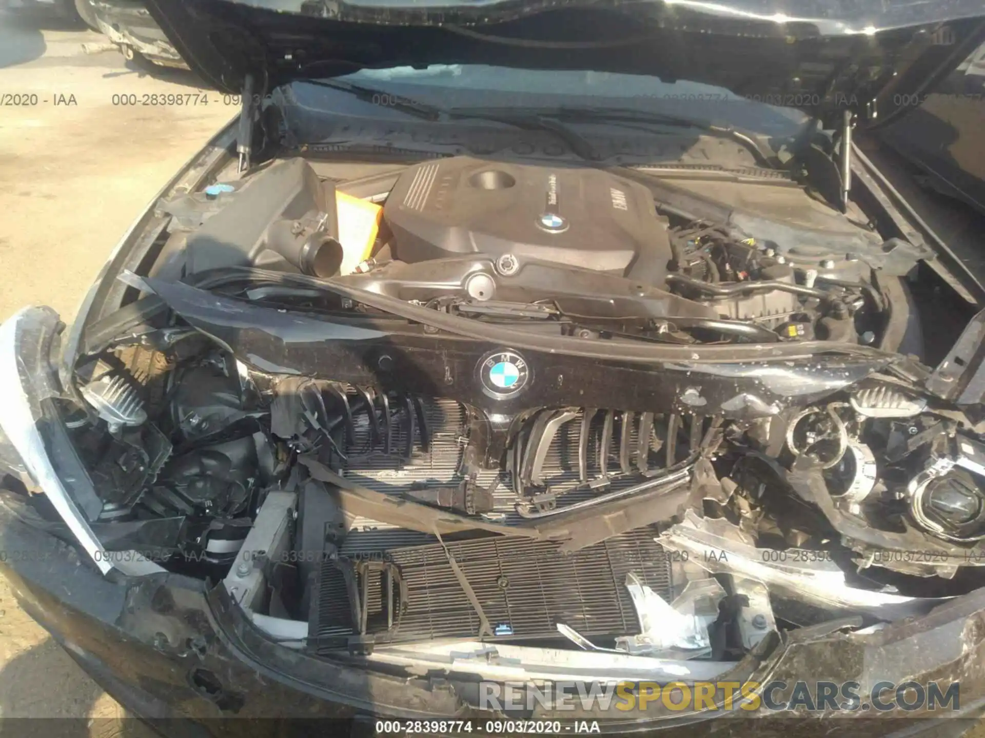 10 Photograph of a damaged car WBA4J1C53KBM12655 BMW 4 SERIES 2019