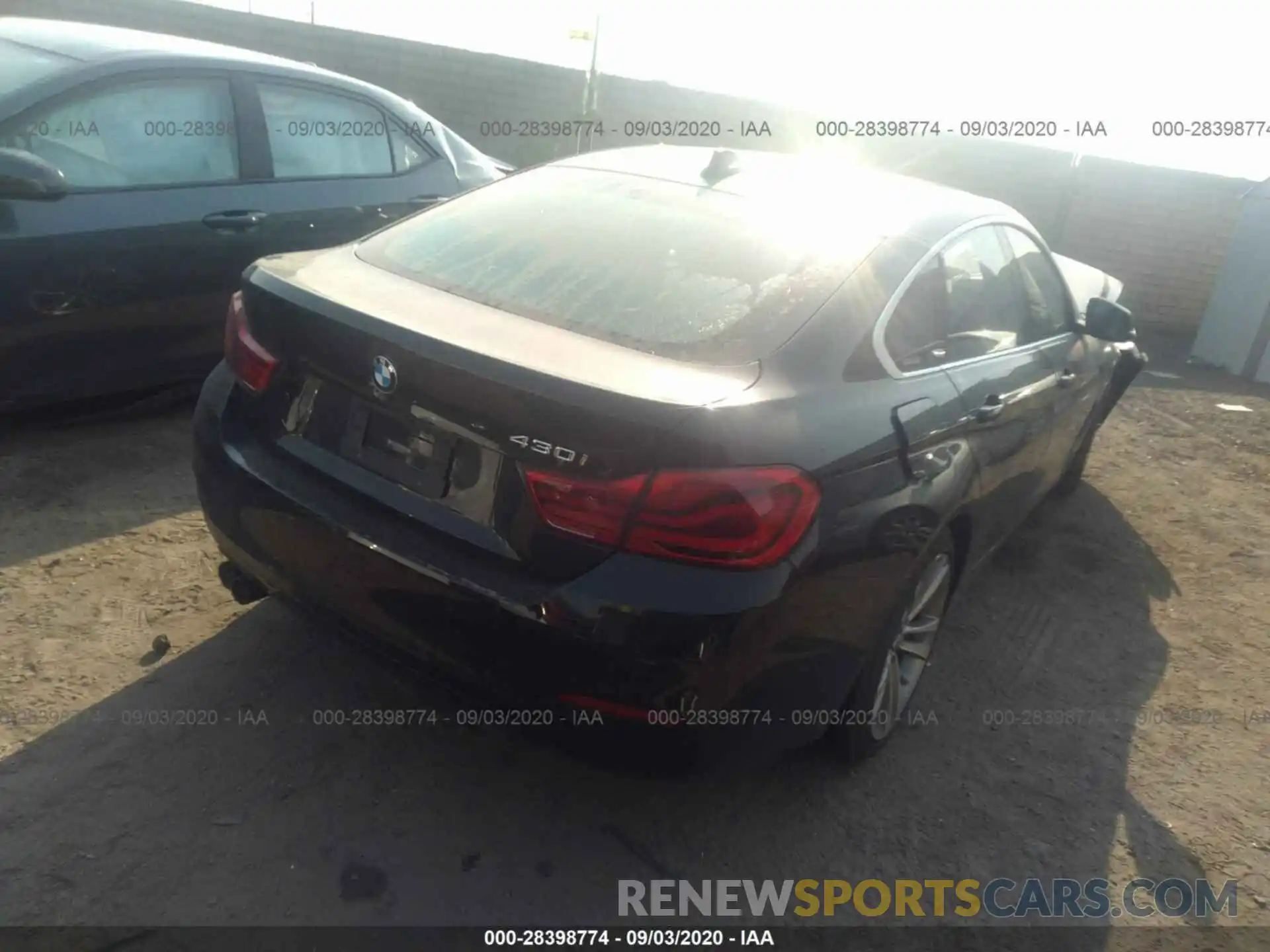 4 Photograph of a damaged car WBA4J1C53KBM12655 BMW 4 SERIES 2019