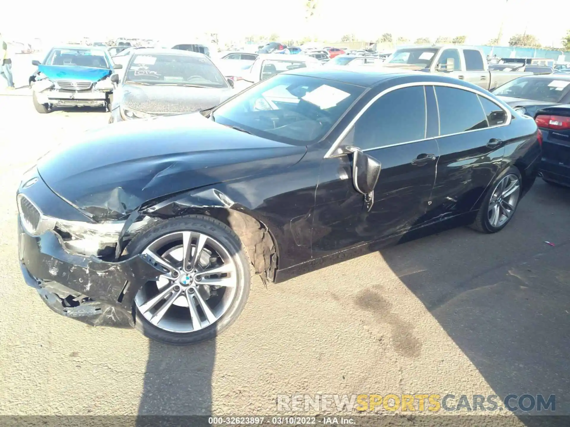 2 Photograph of a damaged car WBA4J1C53KBM13482 BMW 4 SERIES 2019