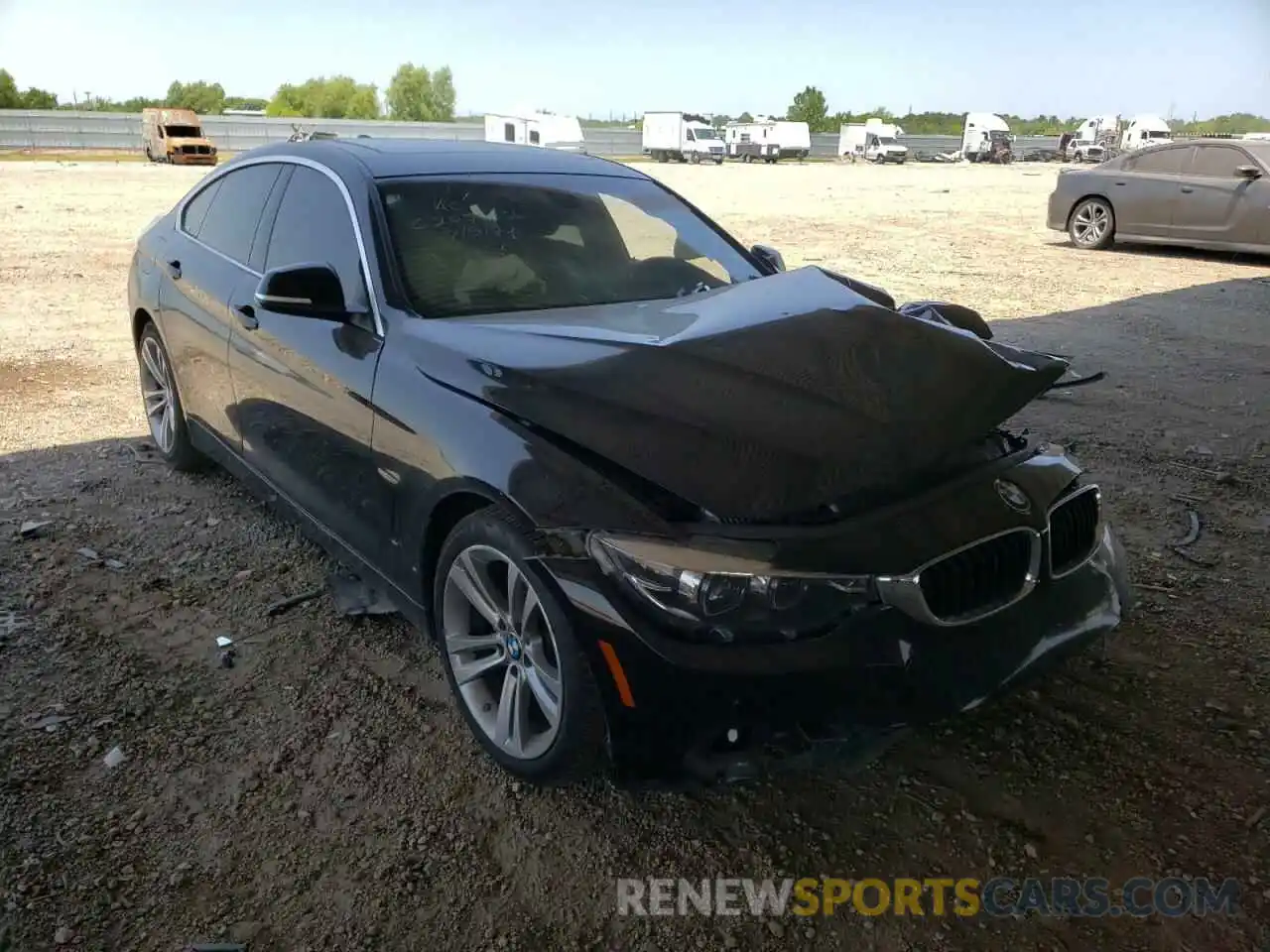 1 Photograph of a damaged car WBA4J1C53KBM13563 BMW 4 SERIES 2019