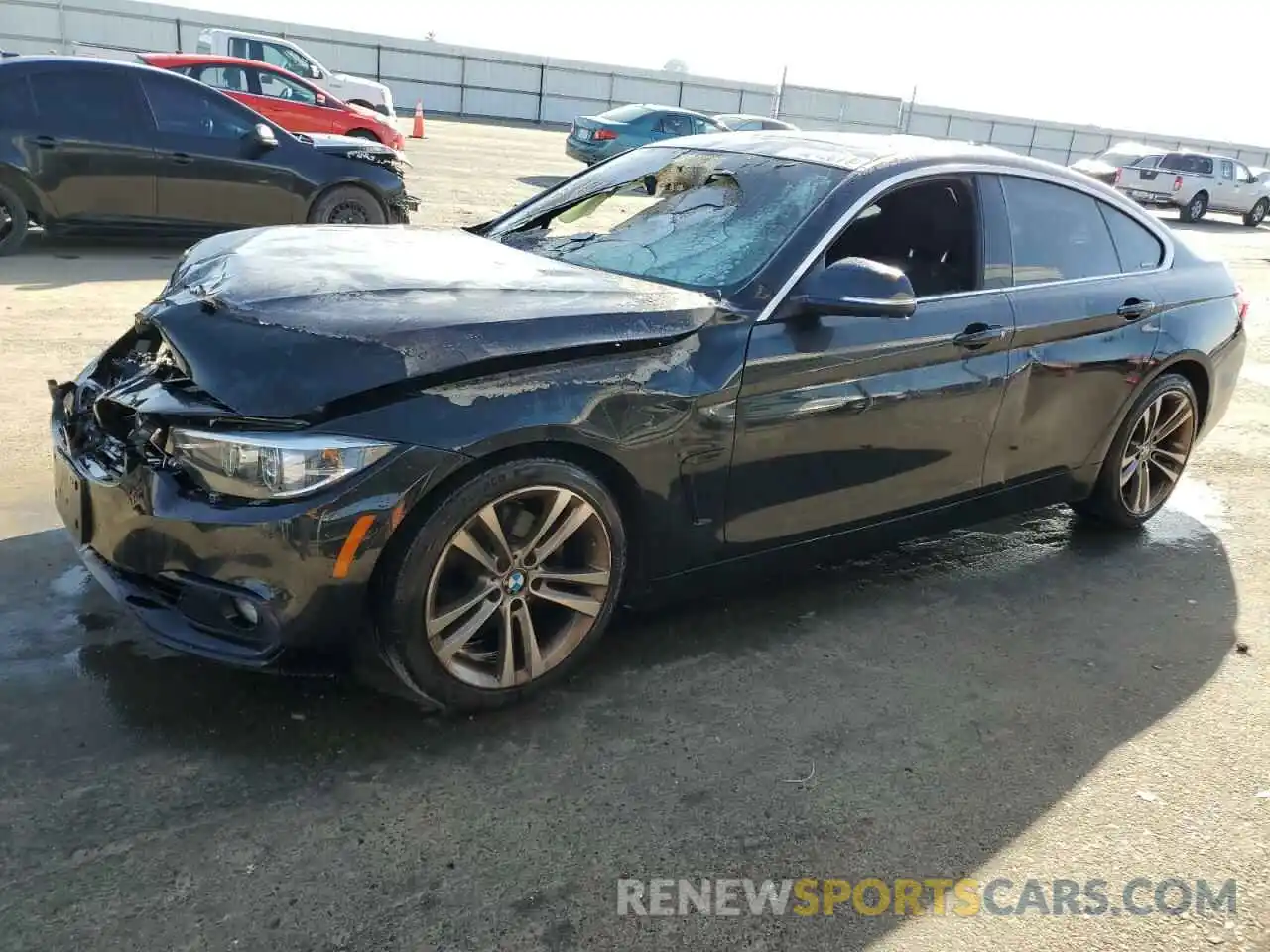 1 Photograph of a damaged car WBA4J1C53KBM15541 BMW 4 SERIES 2019