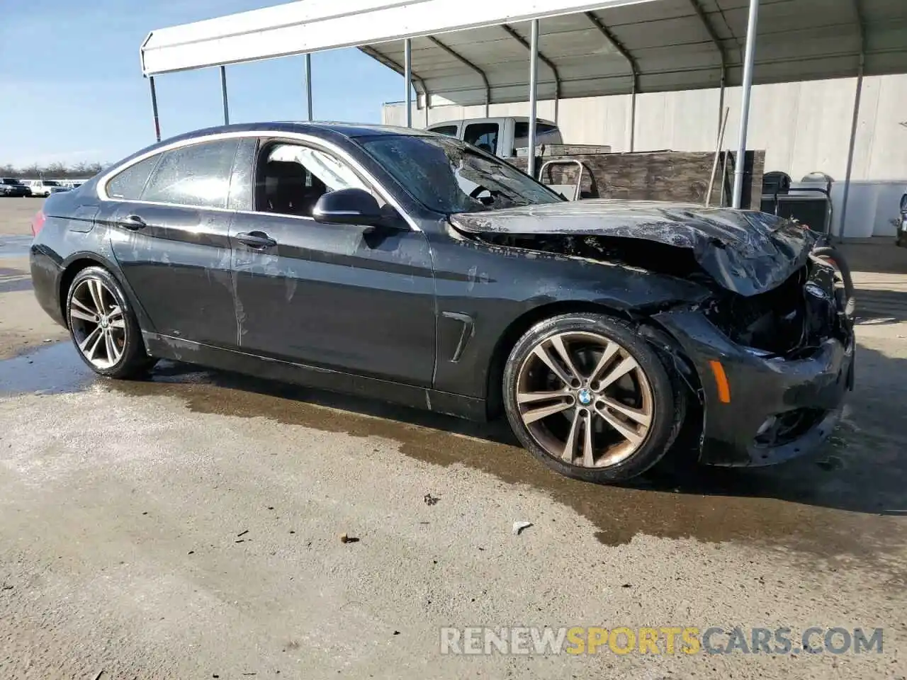 4 Photograph of a damaged car WBA4J1C53KBM15541 BMW 4 SERIES 2019