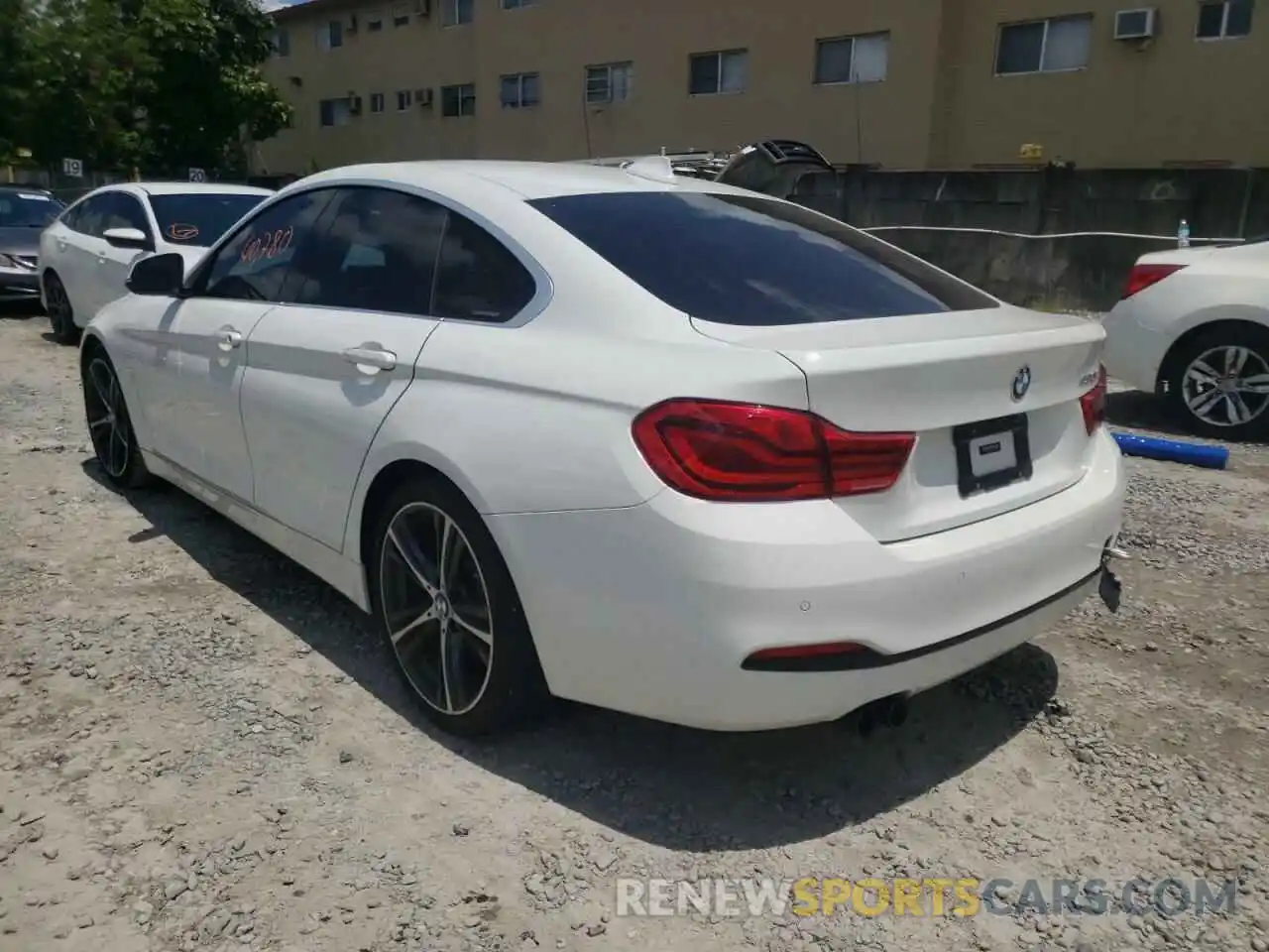 3 Photograph of a damaged car WBA4J1C53KBM15622 BMW 4 SERIES 2019