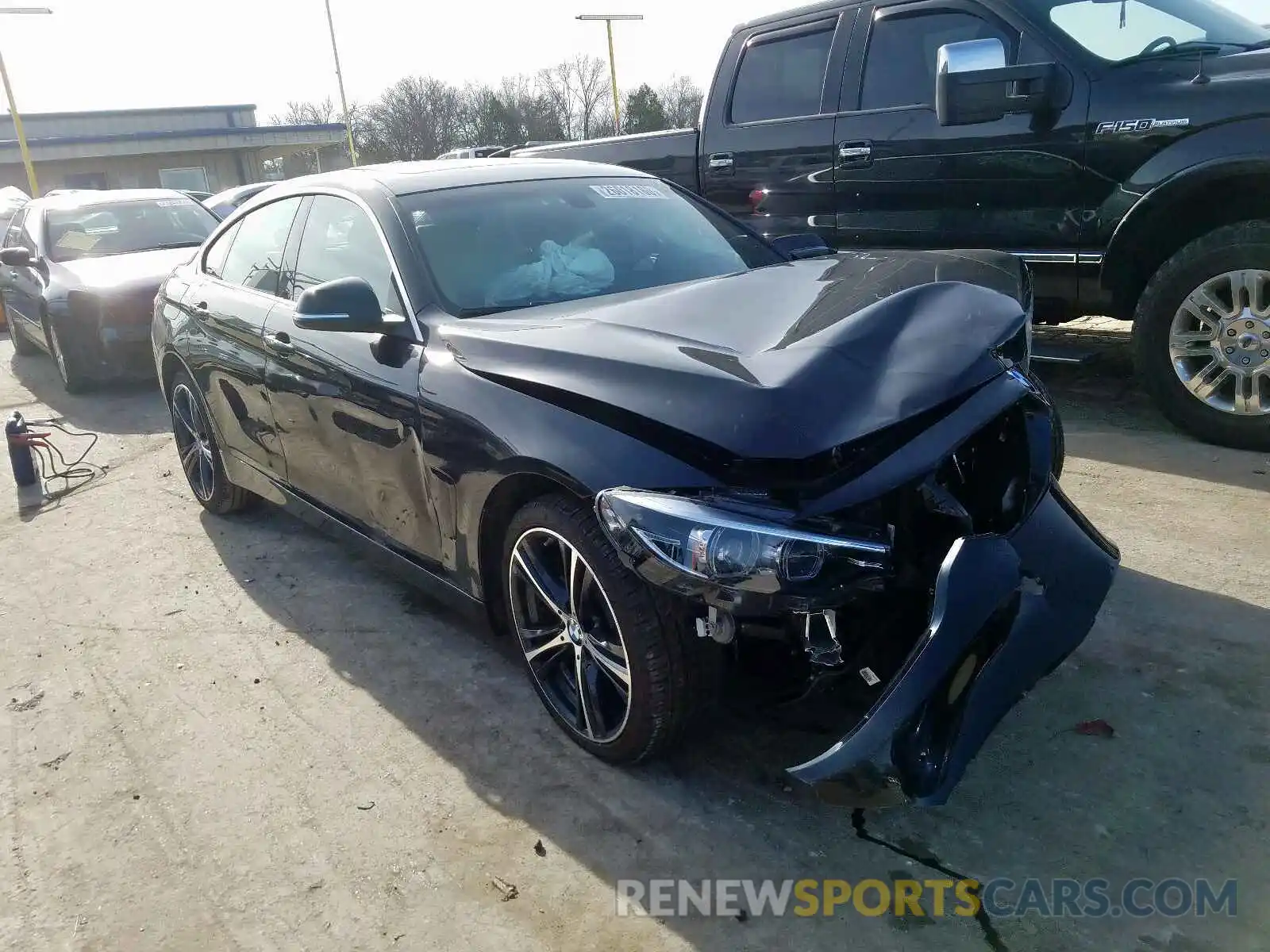 1 Photograph of a damaged car WBA4J1C53KBM15717 BMW 4 SERIES 2019
