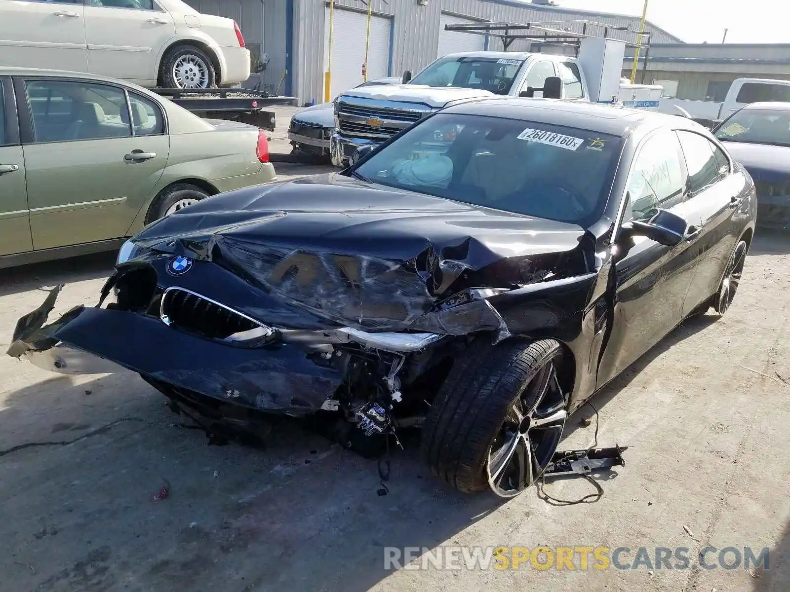 2 Photograph of a damaged car WBA4J1C53KBM15717 BMW 4 SERIES 2019