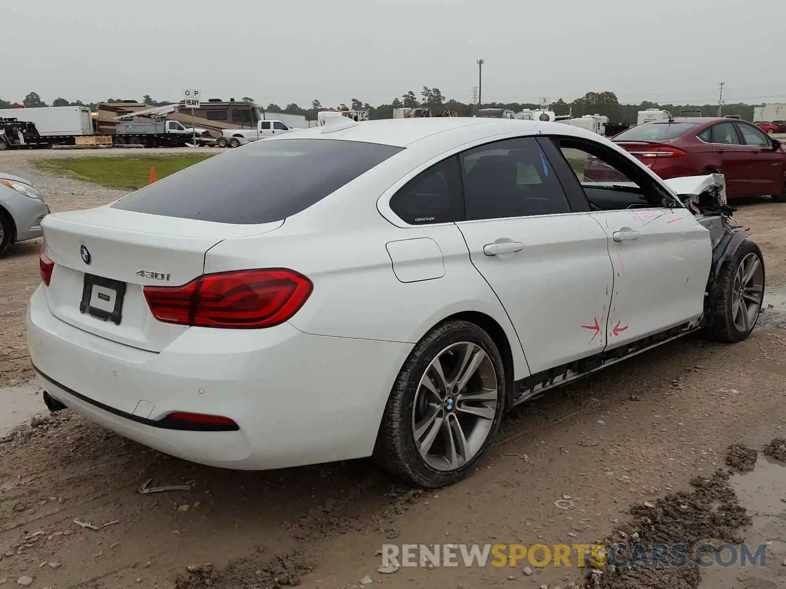 4 Фотография поврежденного автомобиля WBA4J1C53KBM15877 BMW 4 SERIES 2019