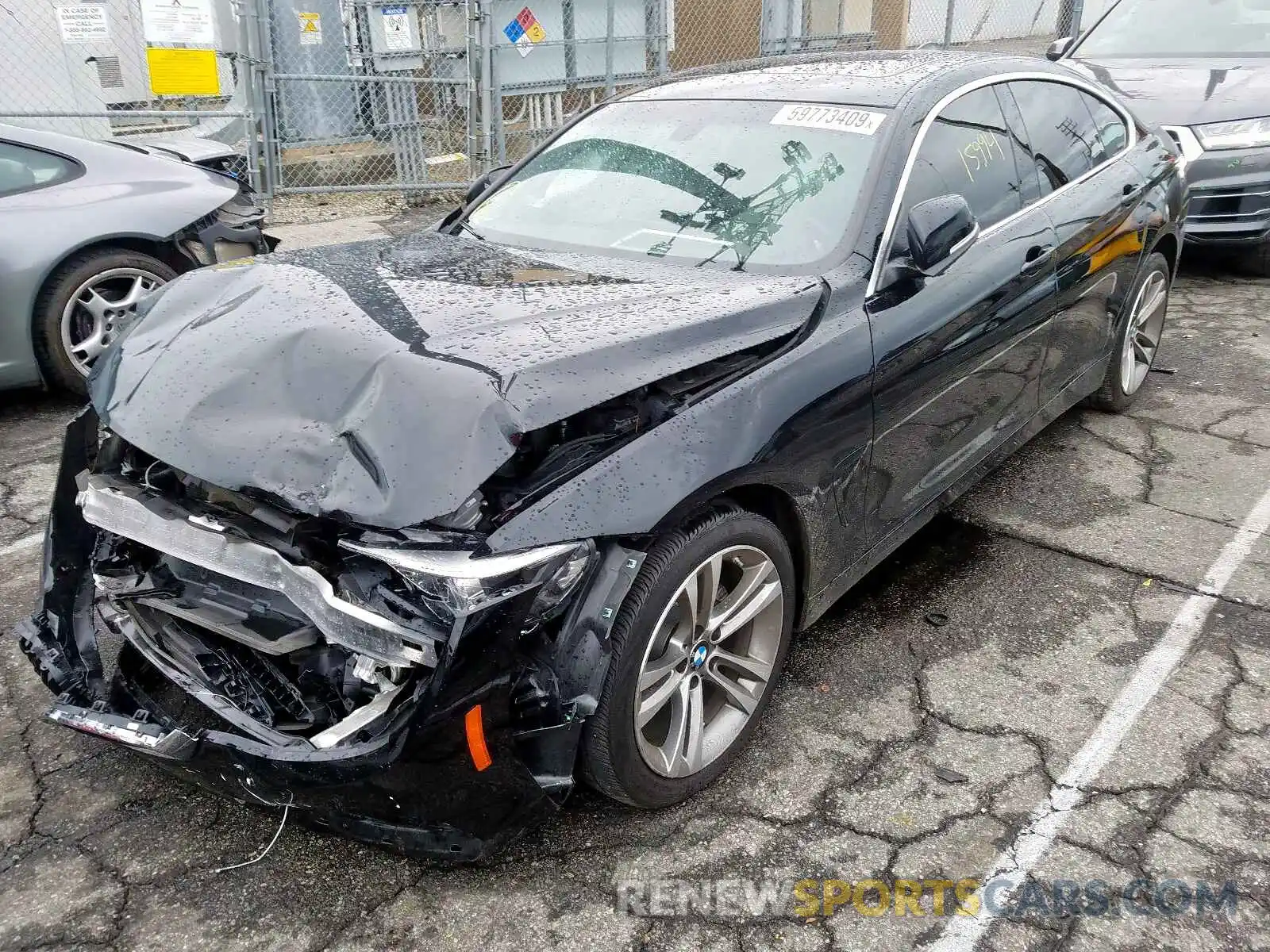 2 Photograph of a damaged car WBA4J1C53KBM16382 BMW 4 SERIES 2019