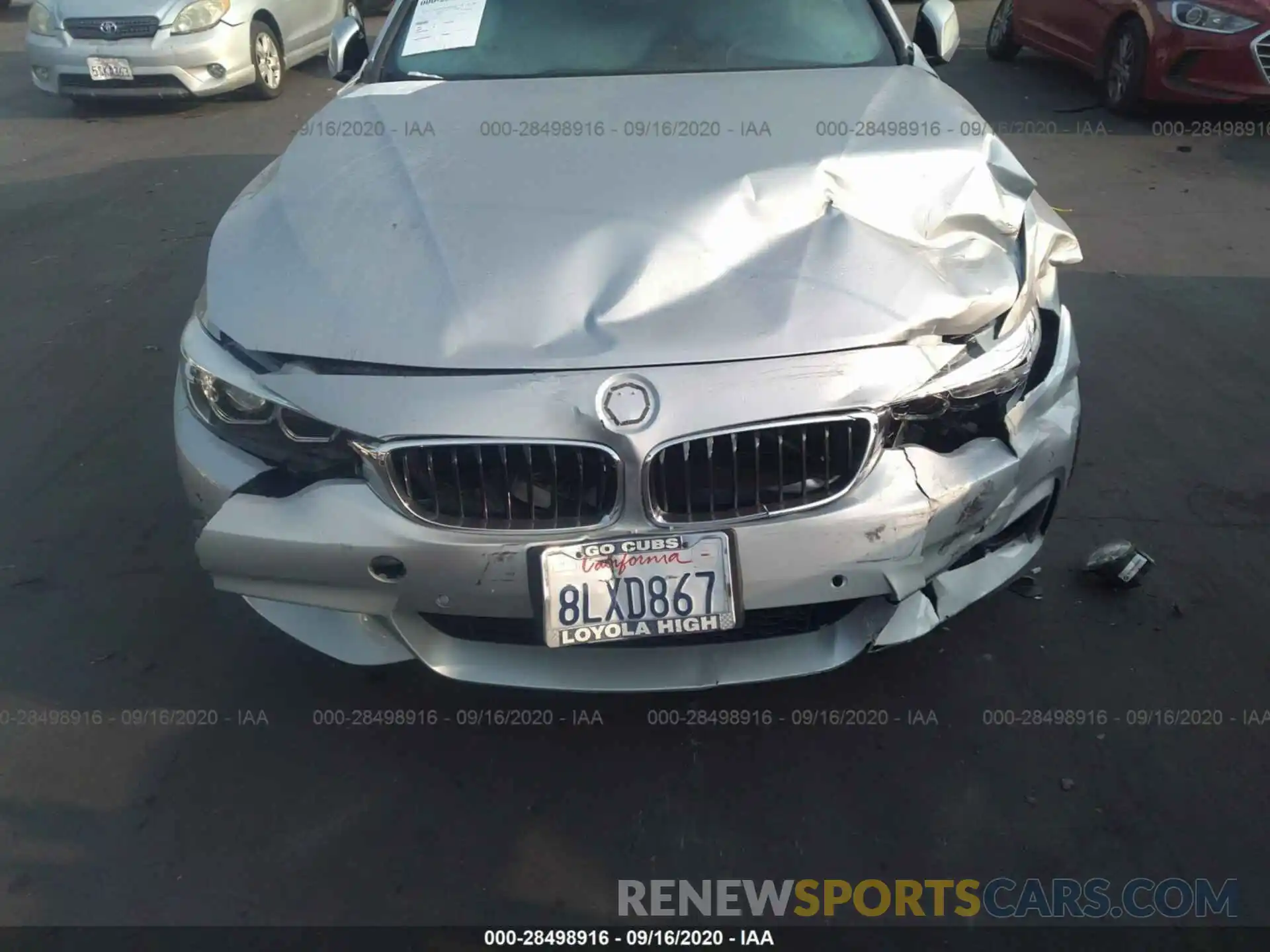 6 Photograph of a damaged car WBA4J1C53KBM17371 BMW 4 SERIES 2019