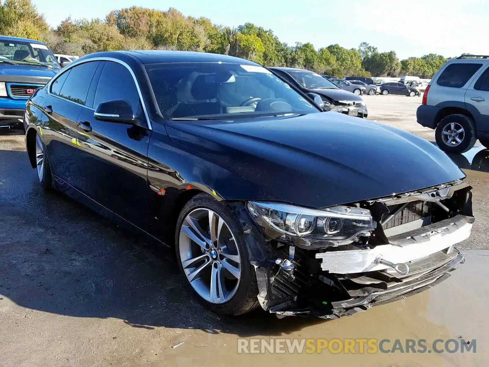 1 Photograph of a damaged car WBA4J1C53KBM17399 BMW 4 SERIES 2019