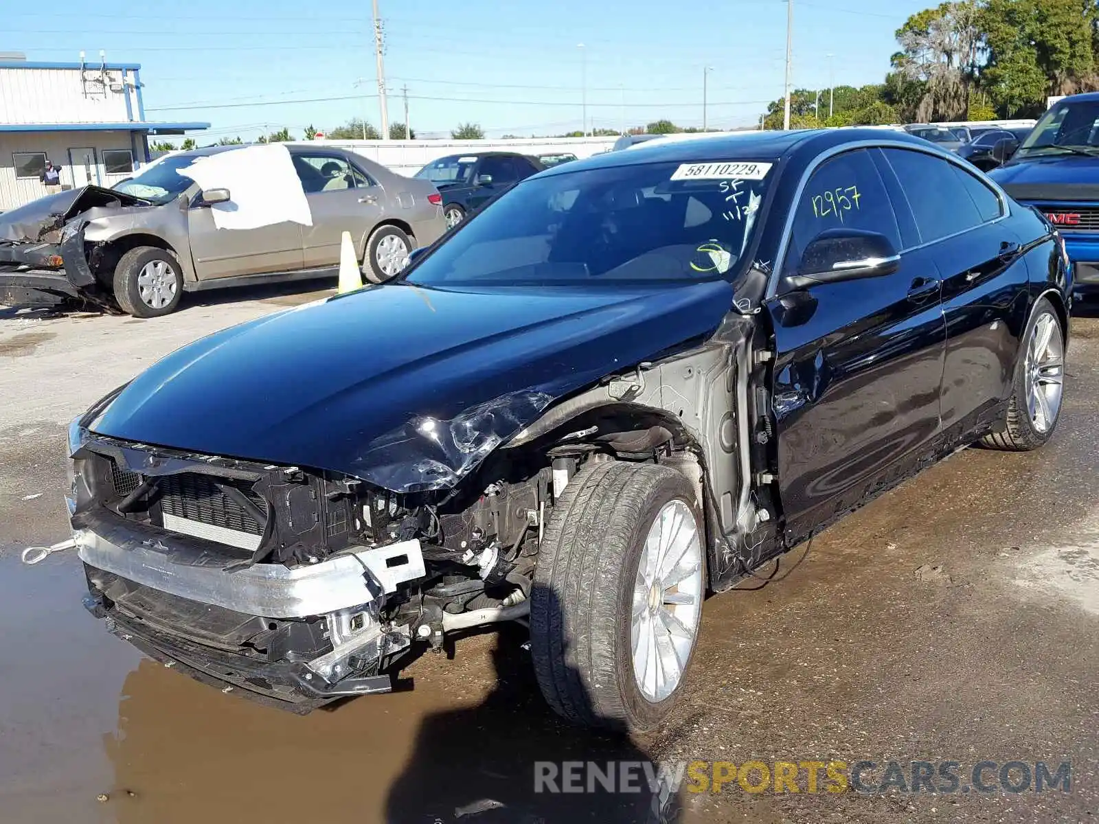 2 Photograph of a damaged car WBA4J1C53KBM17399 BMW 4 SERIES 2019