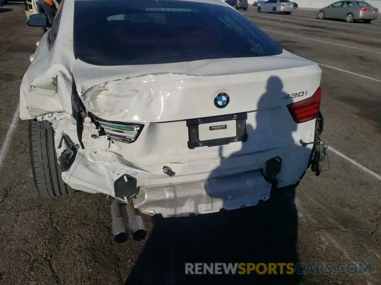 9 Photograph of a damaged car WBA4J1C53KBM17919 BMW 4 SERIES 2019