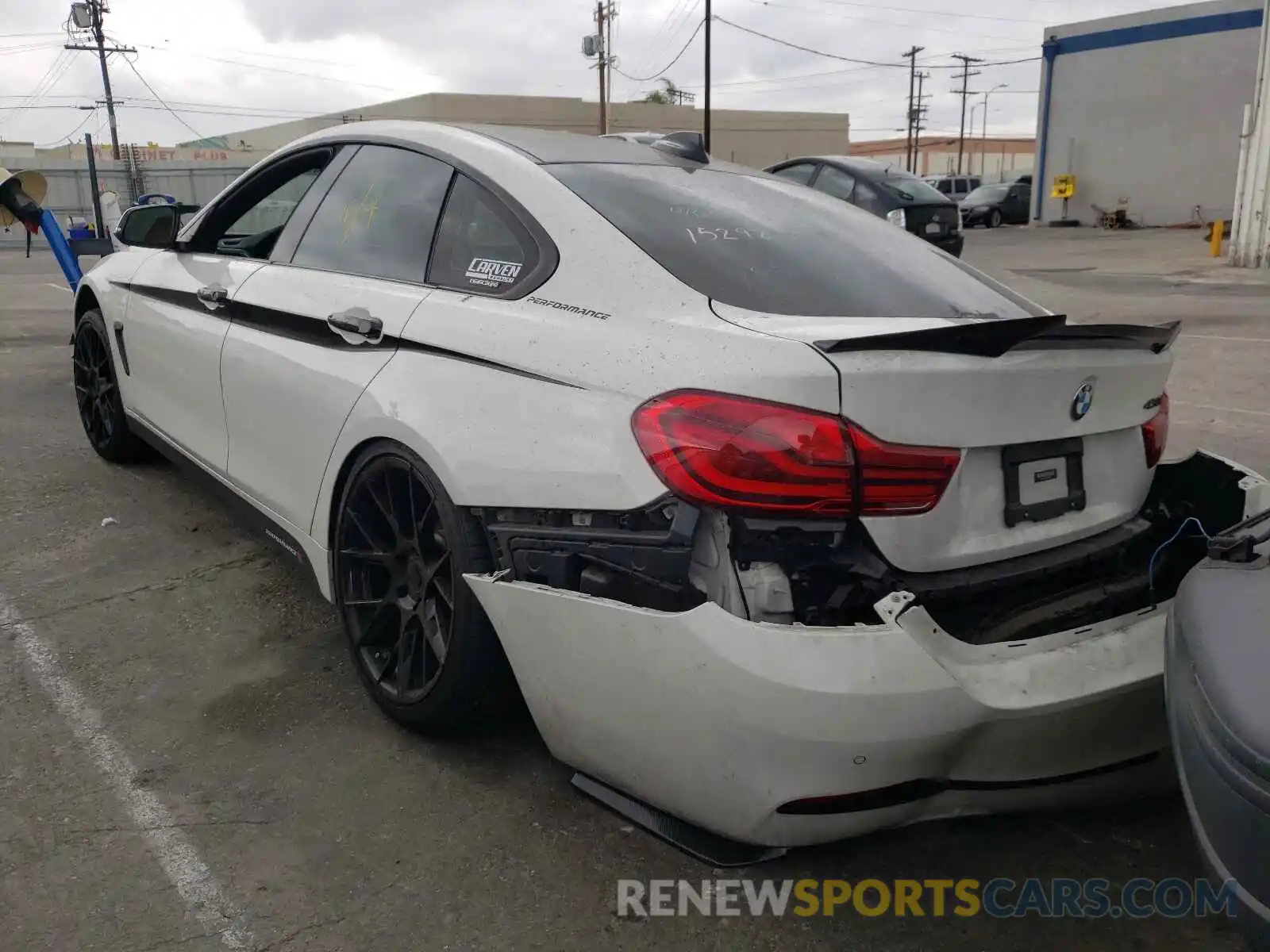 3 Photograph of a damaged car WBA4J1C53KBM18696 BMW 4 SERIES 2019