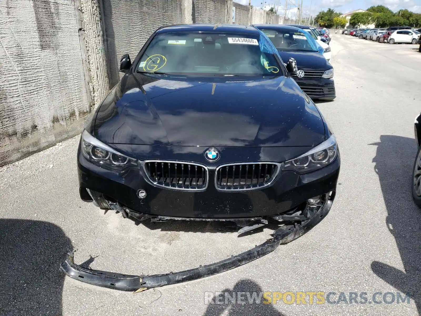 9 Photograph of a damaged car WBA4J1C53KBU67462 BMW 4 SERIES 2019