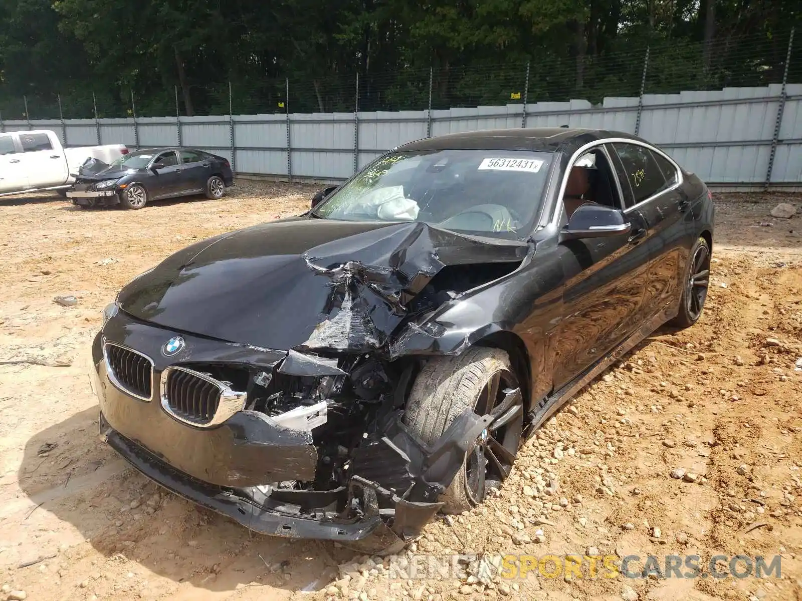 2 Photograph of a damaged car WBA4J1C54KBM12227 BMW 4 SERIES 2019