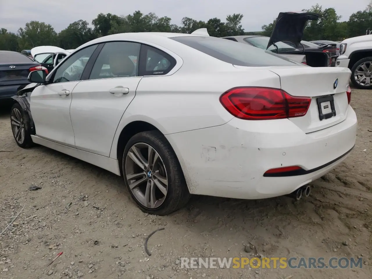 3 Photograph of a damaged car WBA4J1C54KBM12860 BMW 4 SERIES 2019