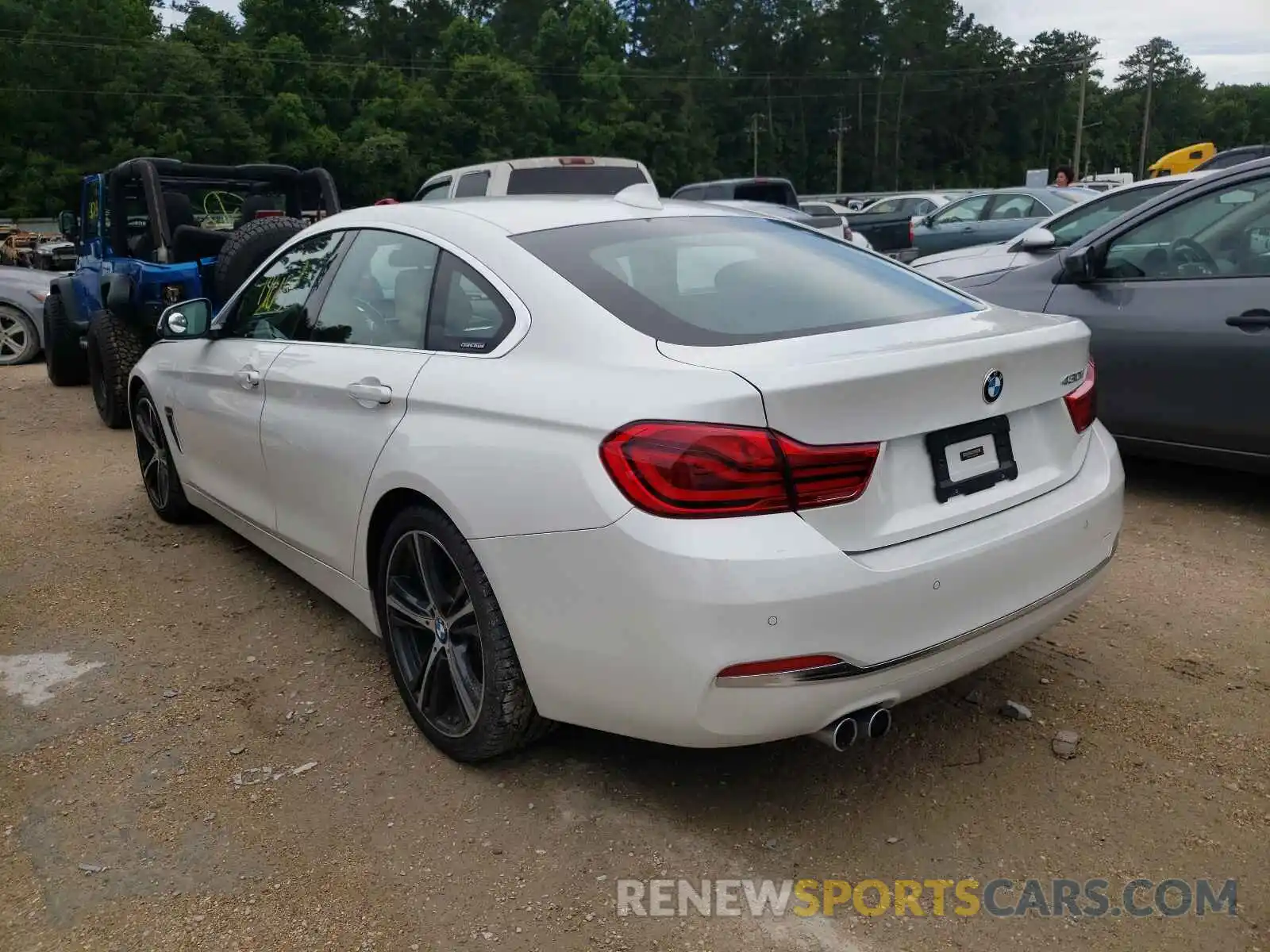 3 Photograph of a damaged car WBA4J1C54KBM13698 BMW 4 SERIES 2019