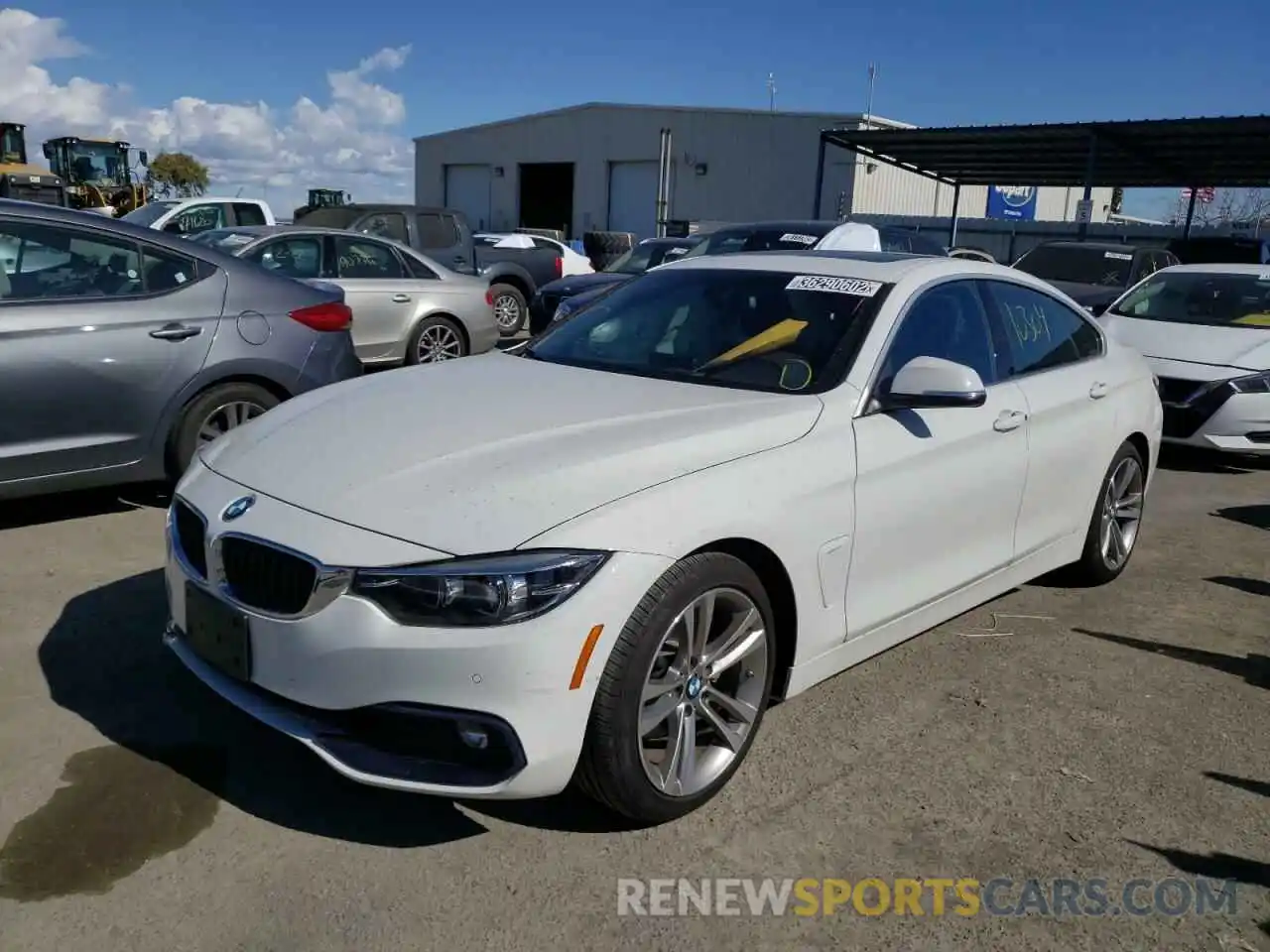 2 Photograph of a damaged car WBA4J1C54KBM13829 BMW 4 SERIES 2019