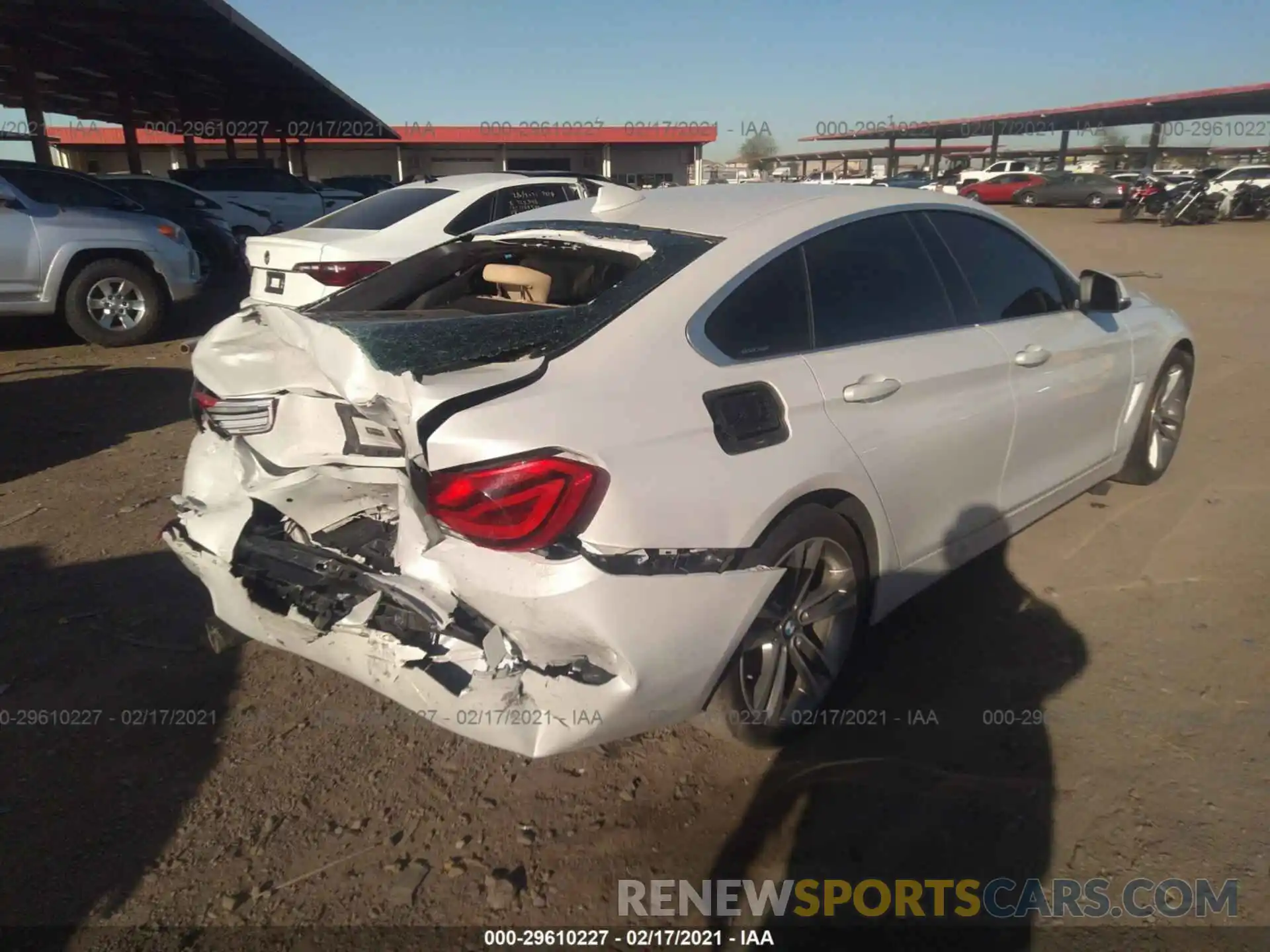 4 Photograph of a damaged car WBA4J1C54KBM14589 BMW 4 SERIES 2019