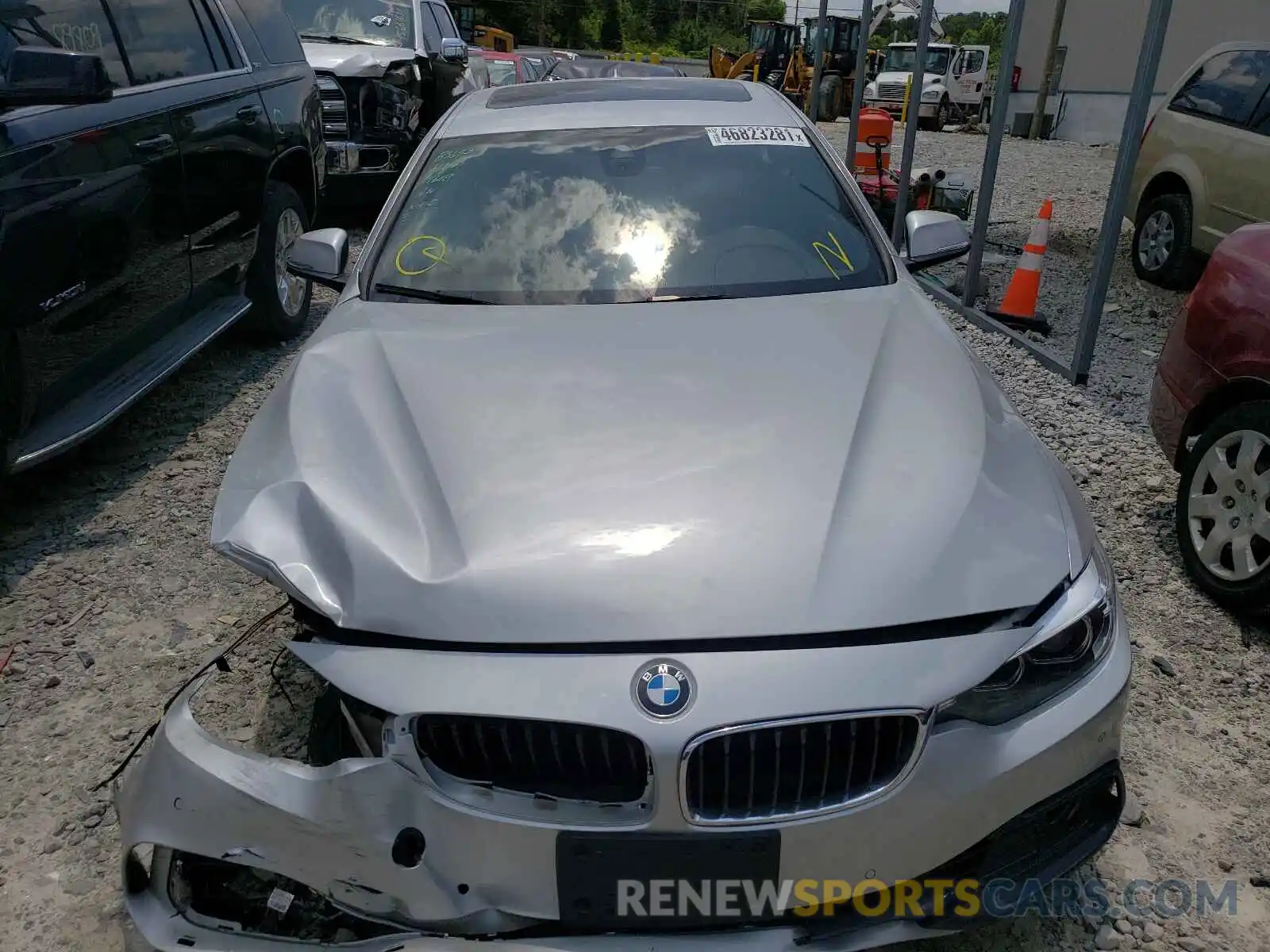 7 Photograph of a damaged car WBA4J1C54KBM14608 BMW 4 SERIES 2019