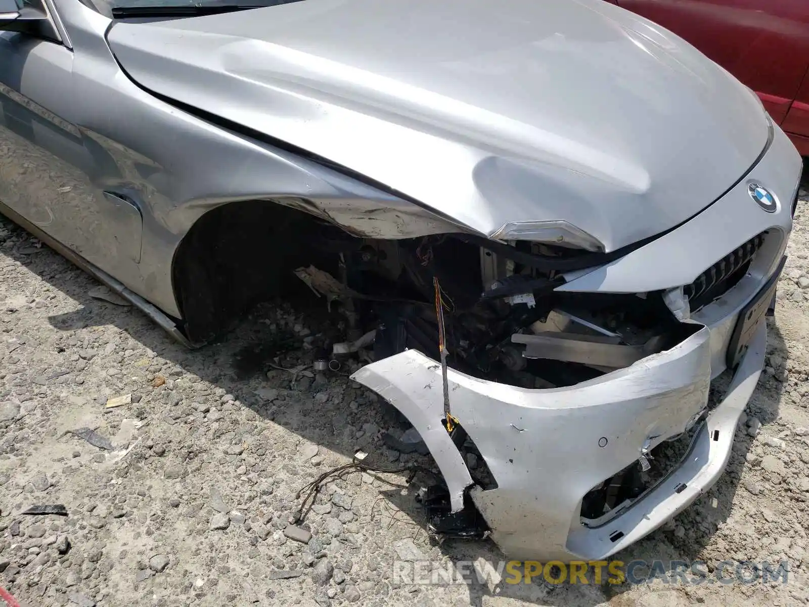 9 Photograph of a damaged car WBA4J1C54KBM14608 BMW 4 SERIES 2019