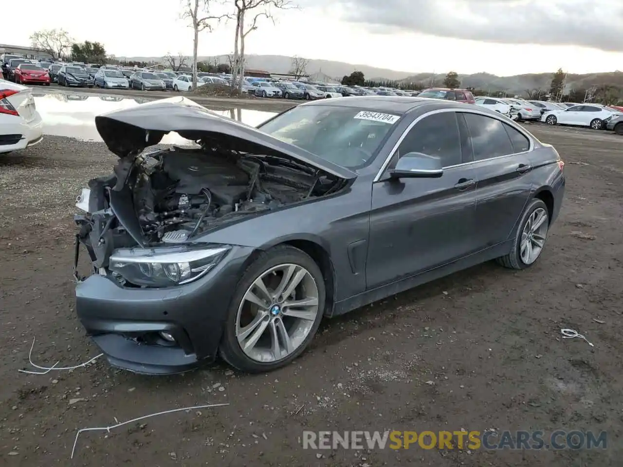 1 Photograph of a damaged car WBA4J1C54KBM15466 BMW 4 SERIES 2019