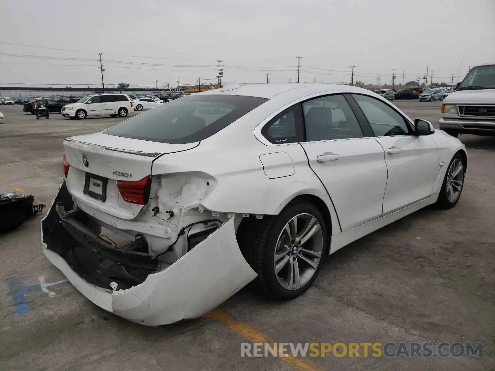 4 Photograph of a damaged car WBA4J1C54KBM15788 BMW 4 SERIES 2019