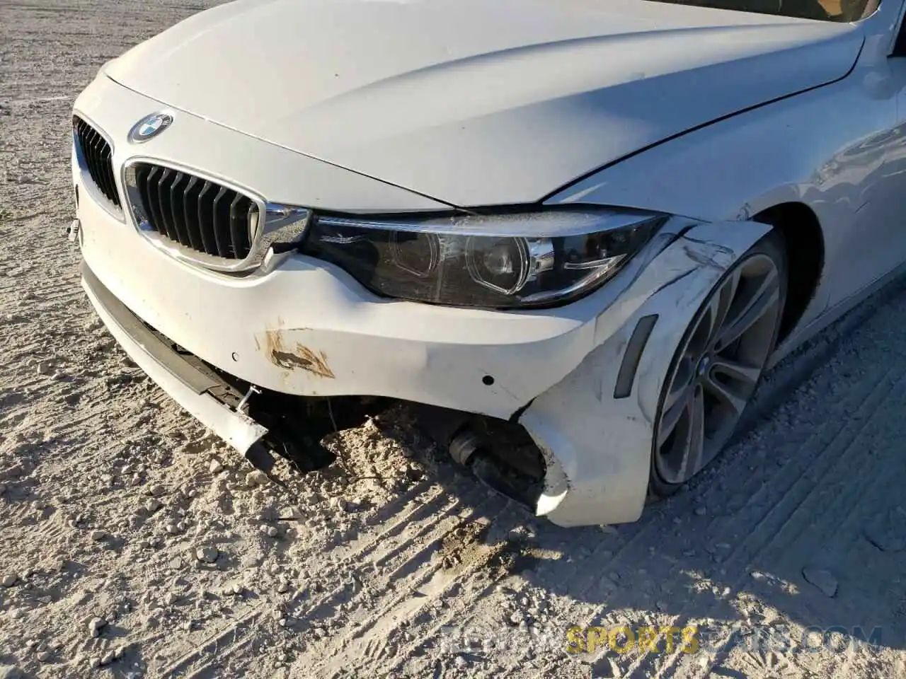 9 Photograph of a damaged car WBA4J1C54KBM15791 BMW 4 SERIES 2019