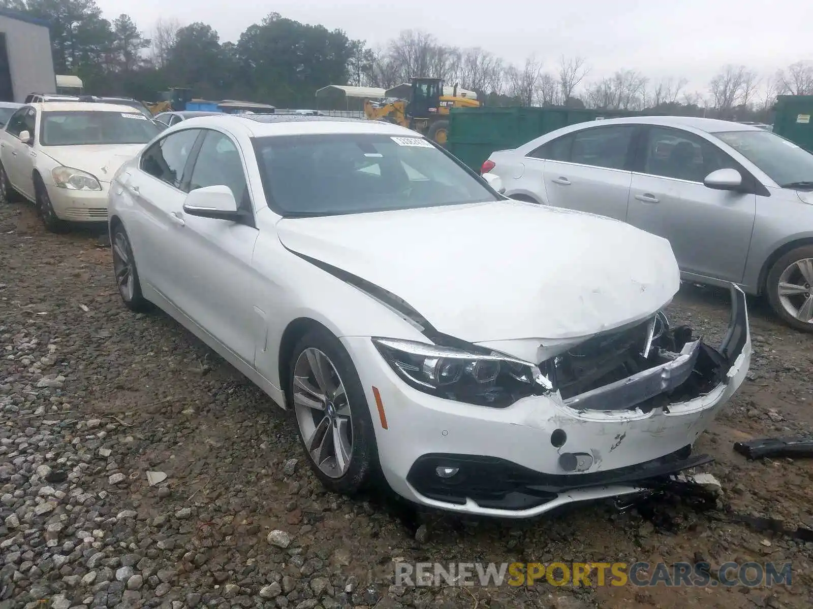 1 Photograph of a damaged car WBA4J1C54KBM15998 BMW 4 SERIES 2019