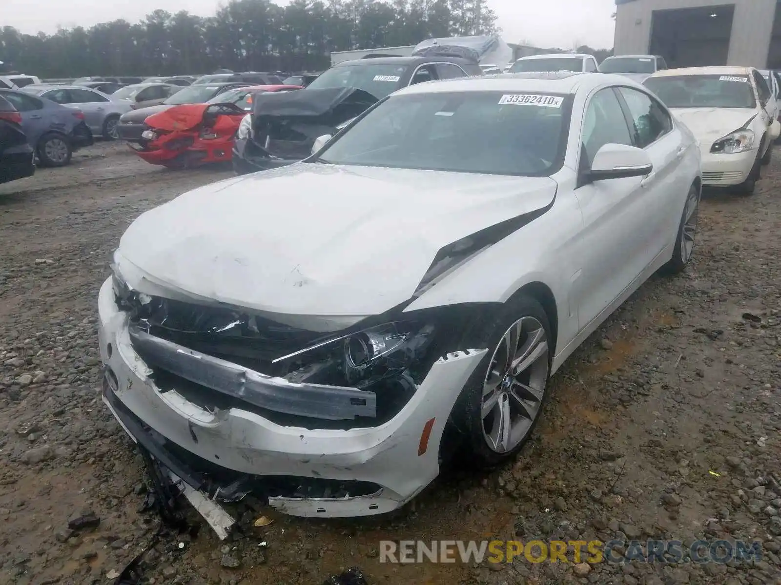 2 Photograph of a damaged car WBA4J1C54KBM15998 BMW 4 SERIES 2019