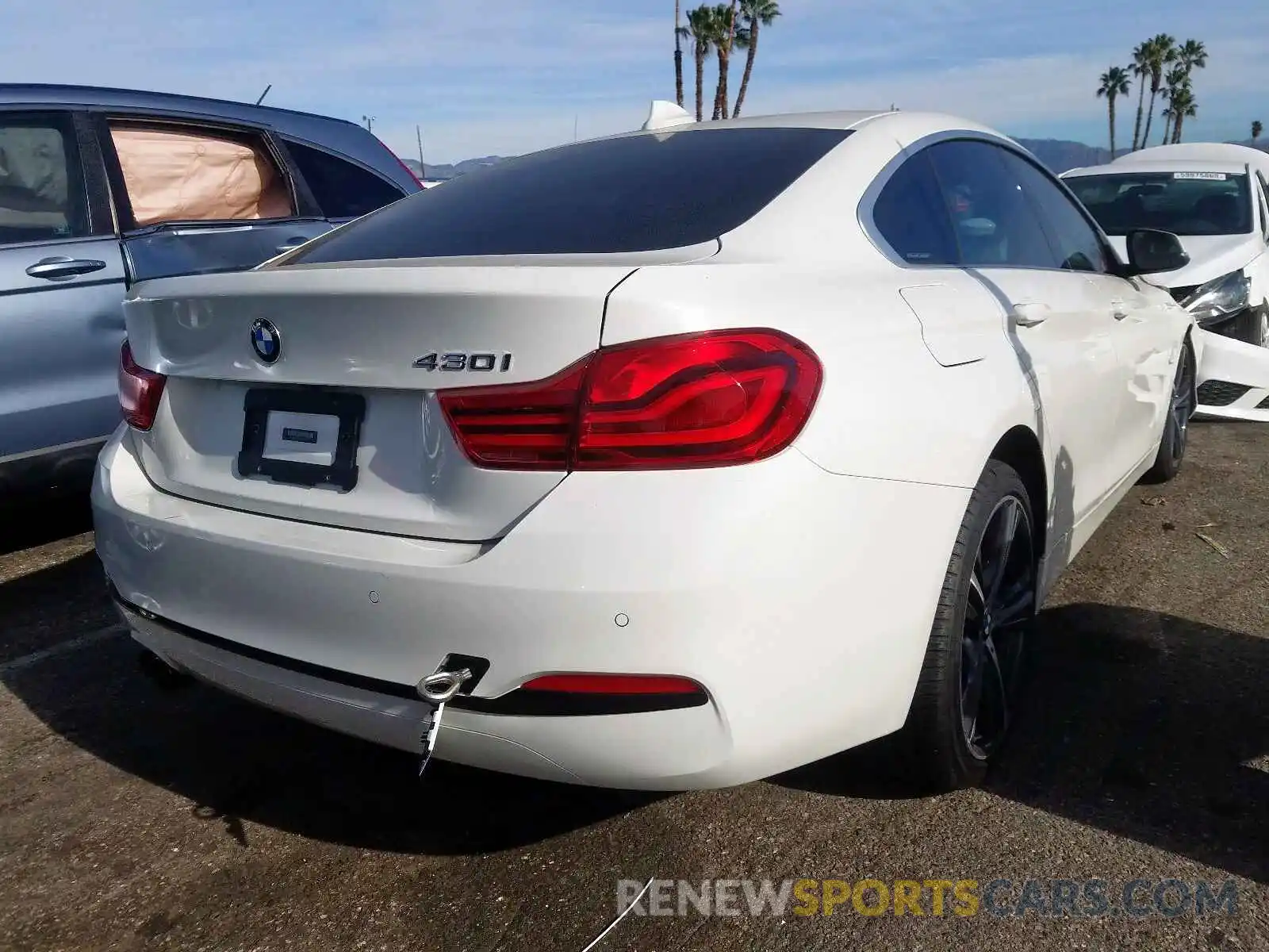 4 Photograph of a damaged car WBA4J1C54KBM16956 BMW 4 SERIES 2019