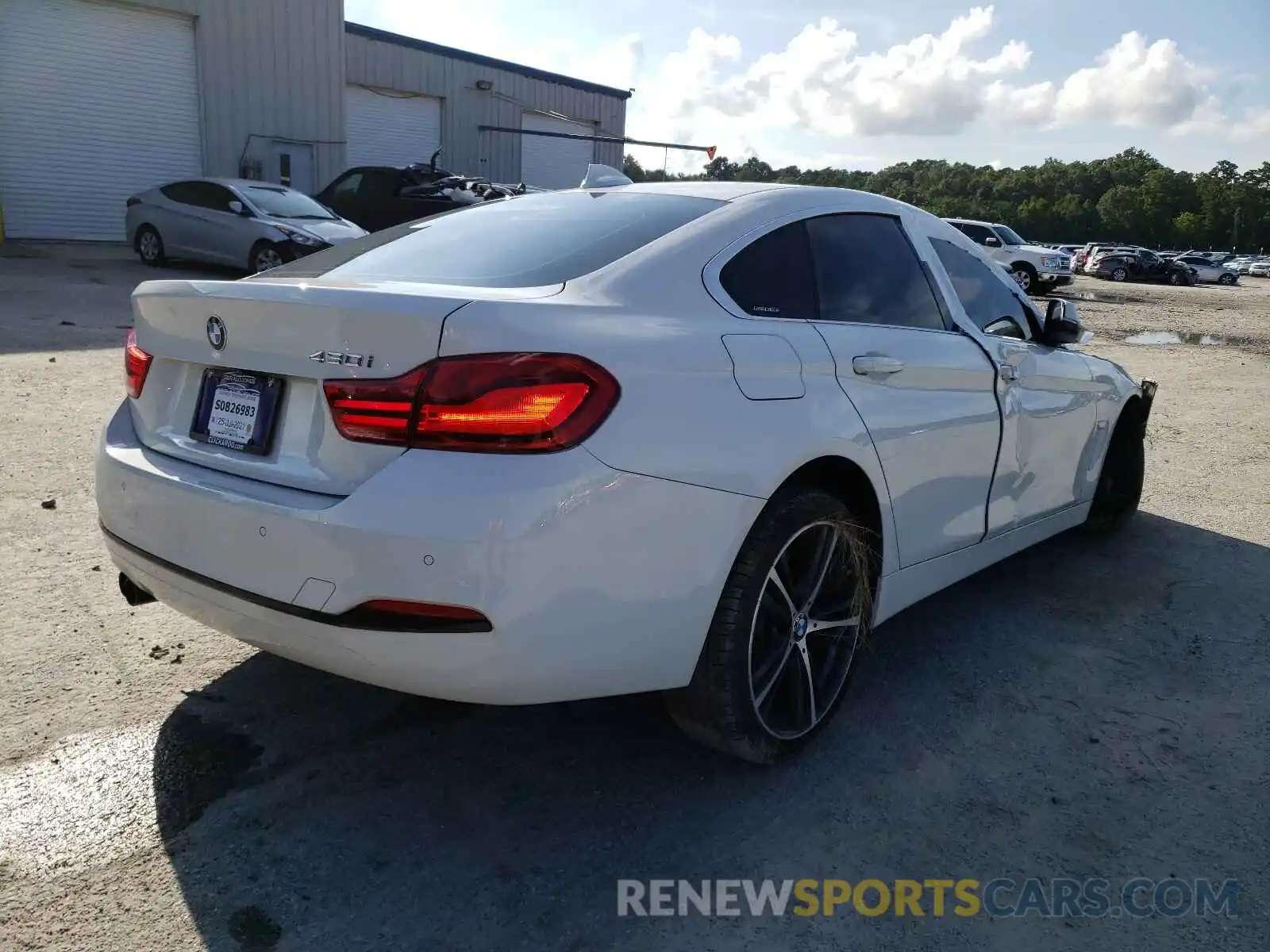 4 Photograph of a damaged car WBA4J1C54KBM17640 BMW 4 SERIES 2019